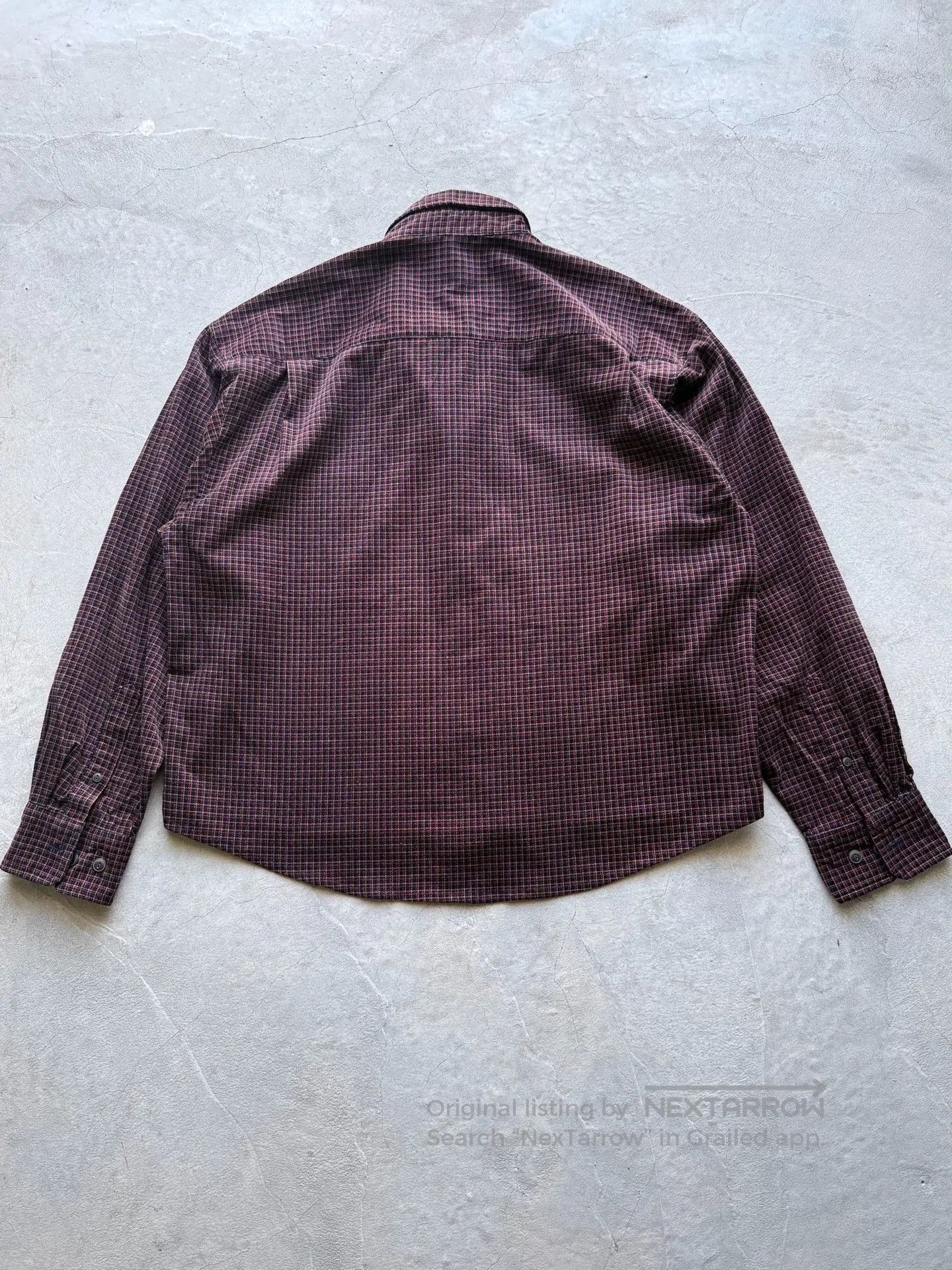 Vintage Vintage Remake Houndstooth Corduroy Shirt. Size US L / EU 52-54 / 3 - 5 Thumbnail