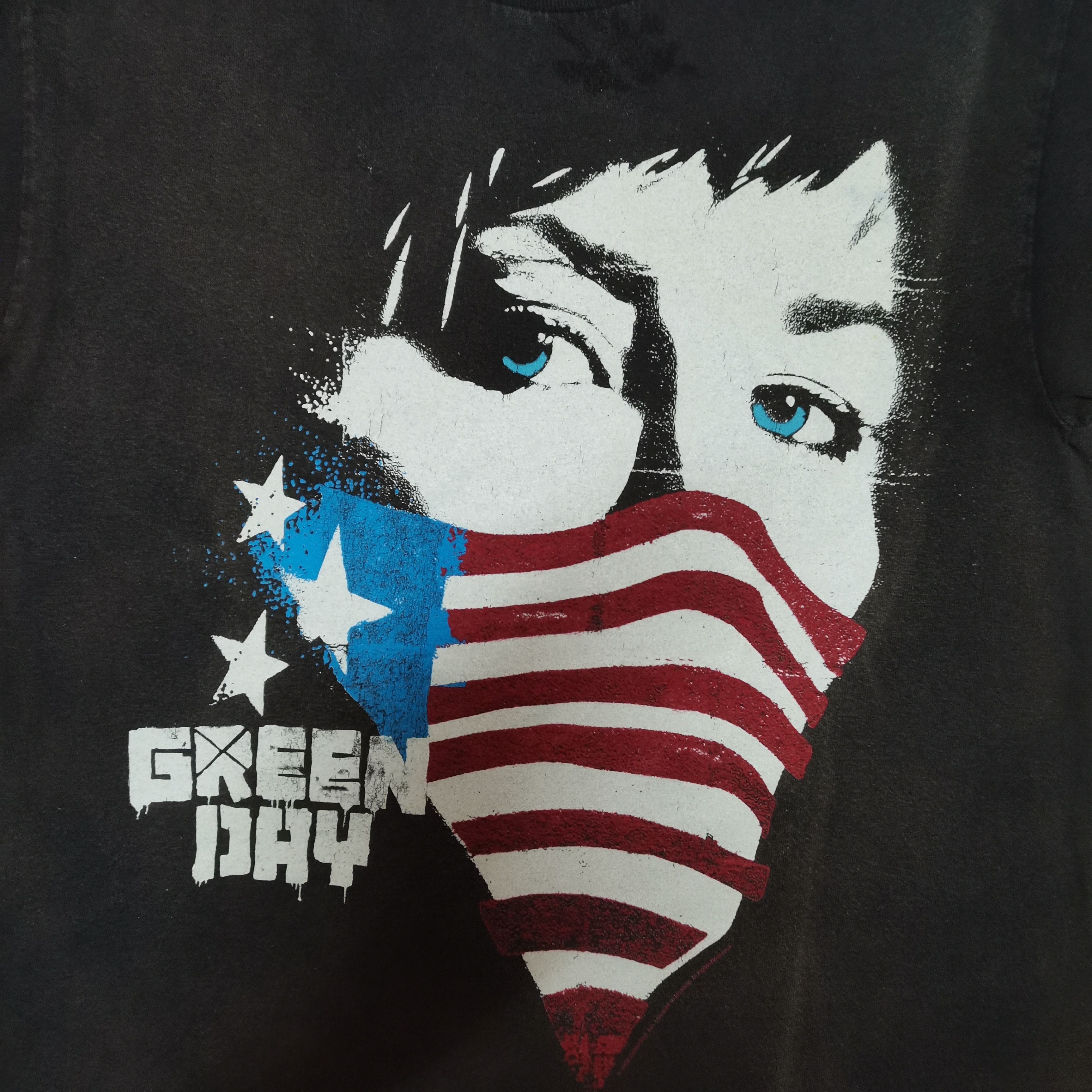 Band Tees × Vintage Vintage Y2k GREEN DAY Faded Band Tee Size S Size US S / EU 44-46 / 1 - 2 Thumbnail