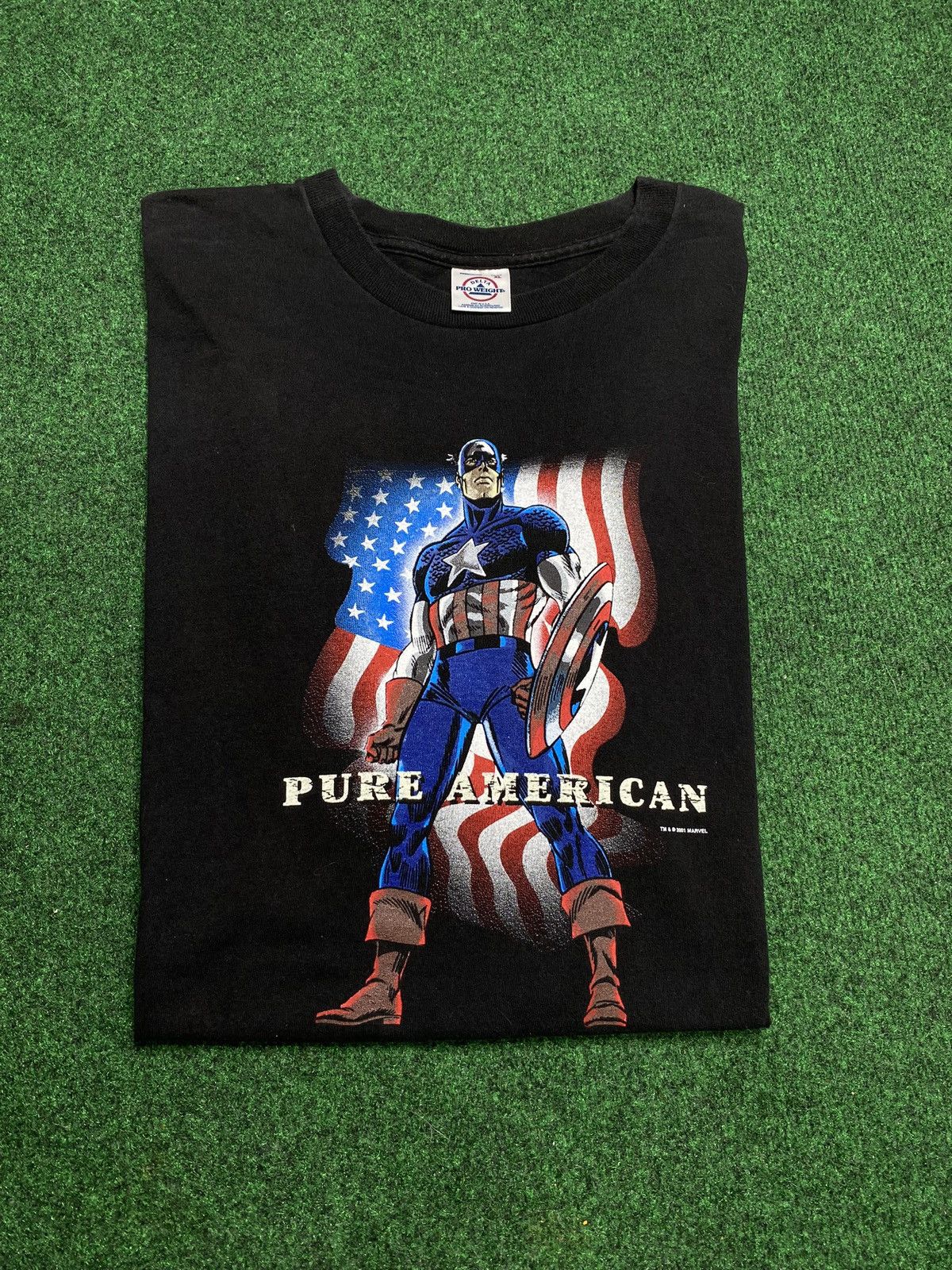 Marvel Comics Vintage 2001’ Captain America Marvel Comics Tee Shirt XLarge Size US XL / EU 56 / 4 - 2 Thumbnail