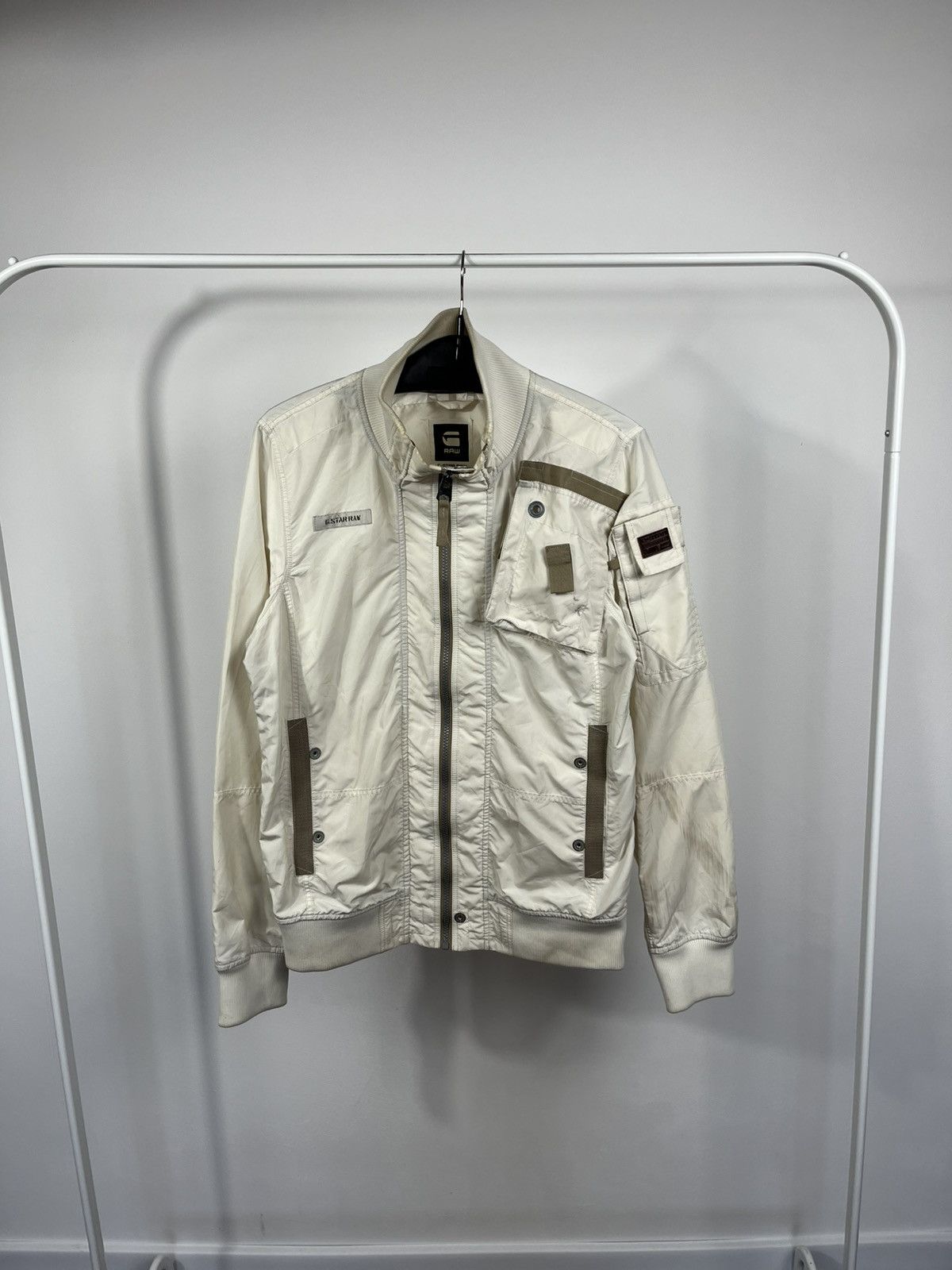 G-Star G Star RAW Lockhart Bomber Jacket Cargo Military Style M Size US M / EU 48-50 / 2 - 1 Thumbnail