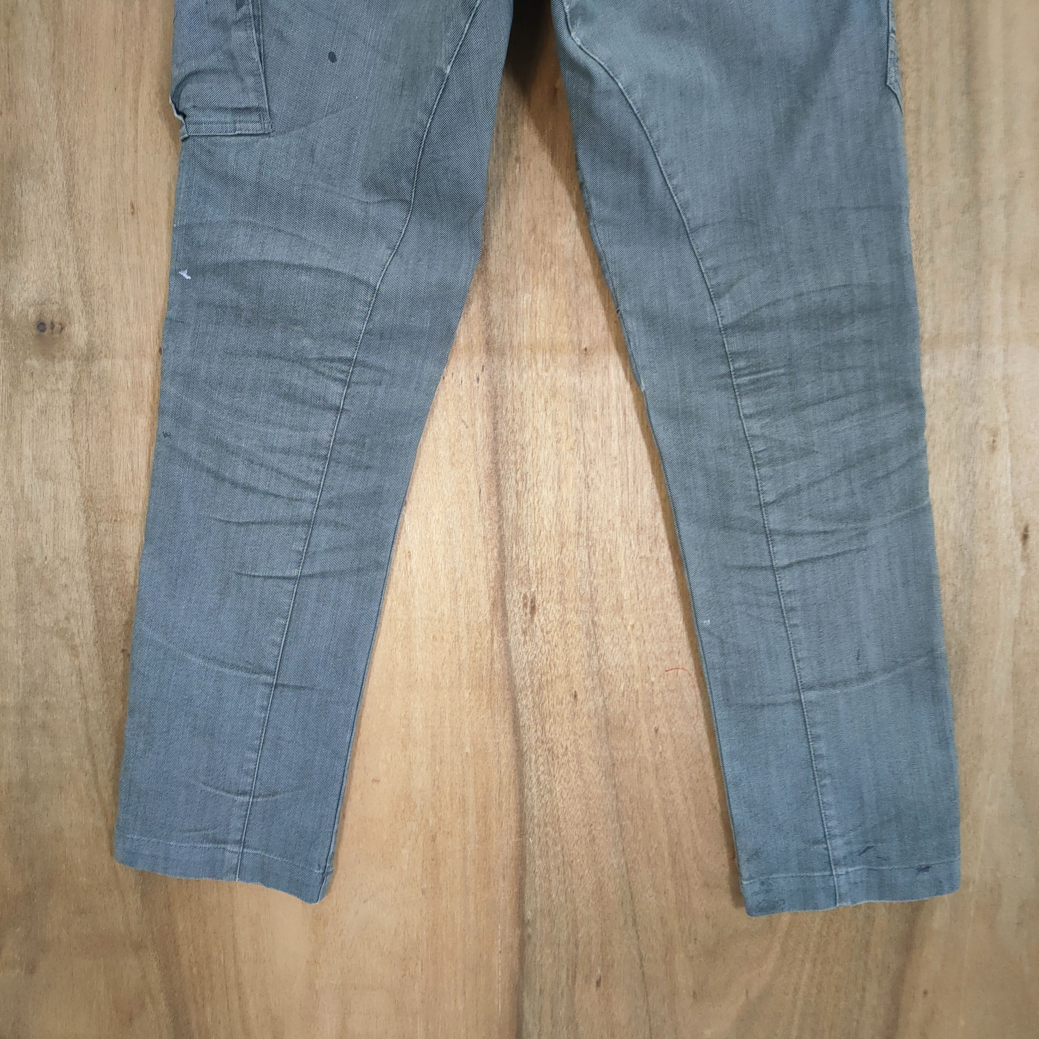 Japanese Brand JAPAN BURTLE SKINNY CARGO PANTS Size US 32 / EU 48 - 9 Thumbnail