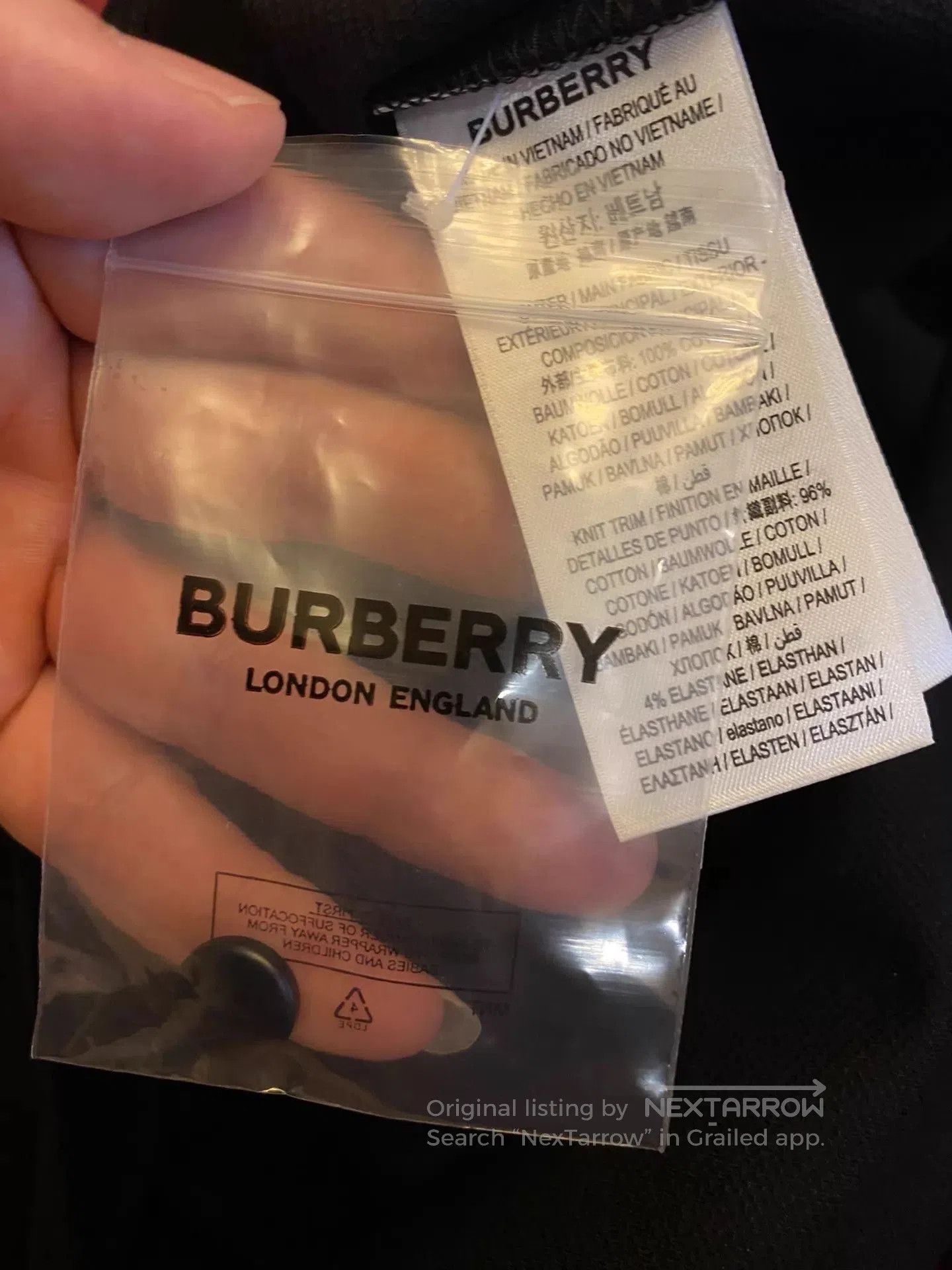 Burberry Black Short. Size US S / EU 44-46 / 1 - 7 Thumbnail