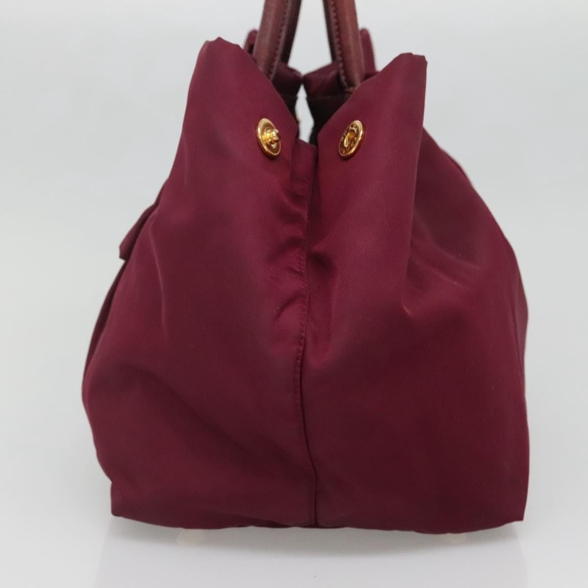 Prada PRADA Hand Bag Nylon Purple Gold Size ONE SIZE - 5 Thumbnail