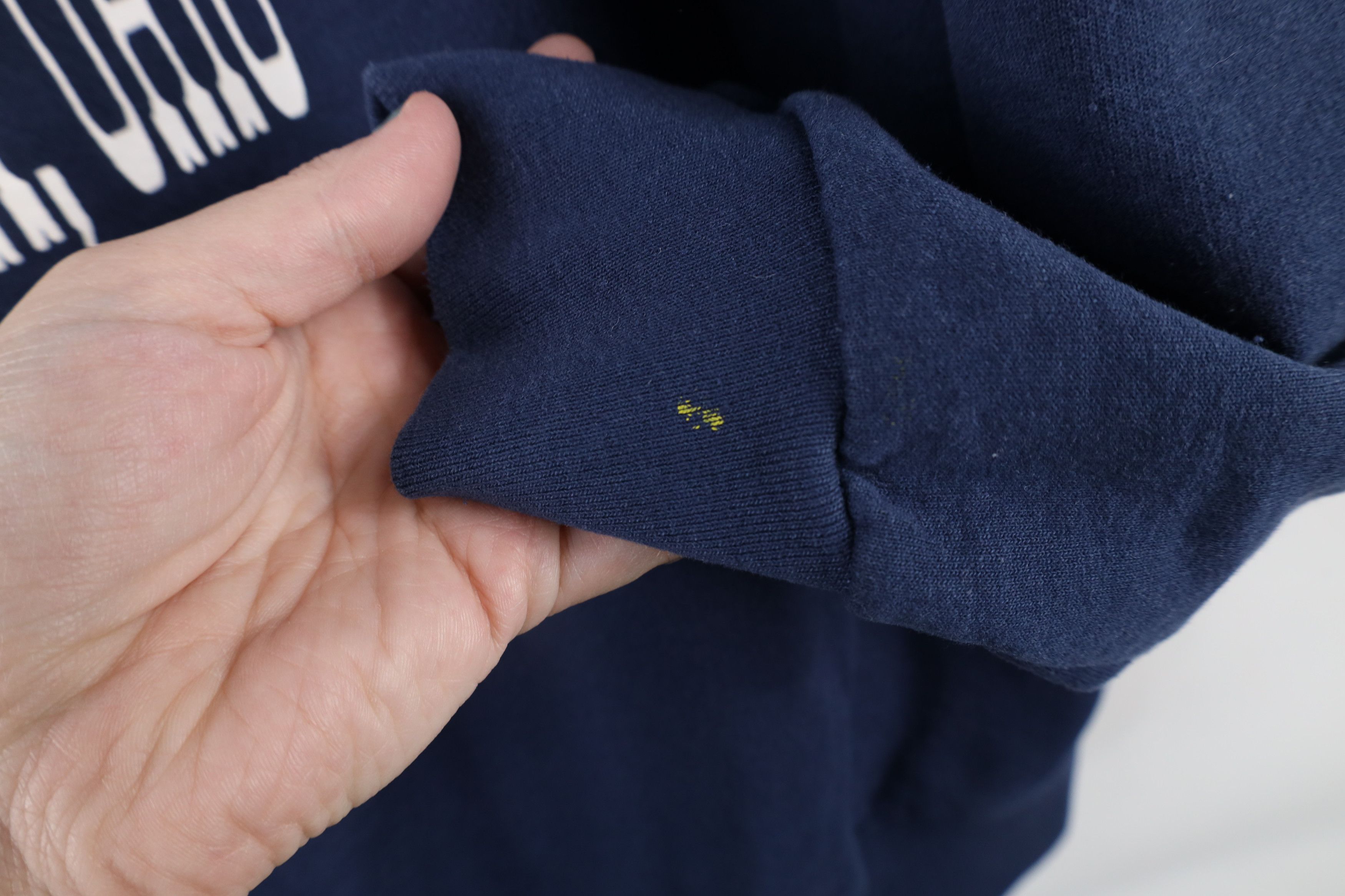 Vintage Vintage 90s National Threshers Association Sweatshirt Blue Size US L / EU 52-54 / 3 - 6 Thumbnail