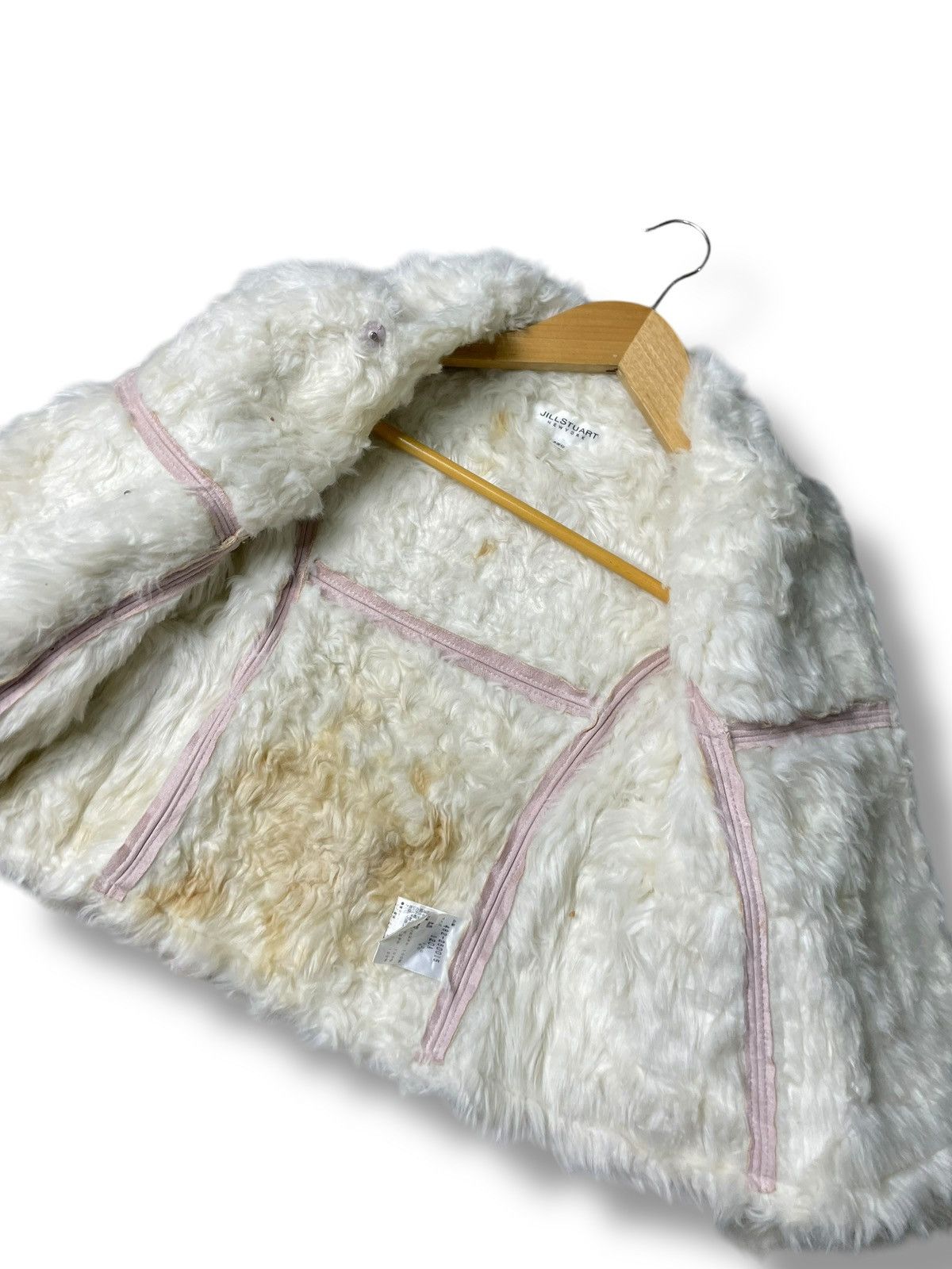Japanese Brand × Jil Stuart × Vintage JILL STUART Faux Fur Coat (77) Size XXS / US 00 / IT 34 - 8 Thumbnail