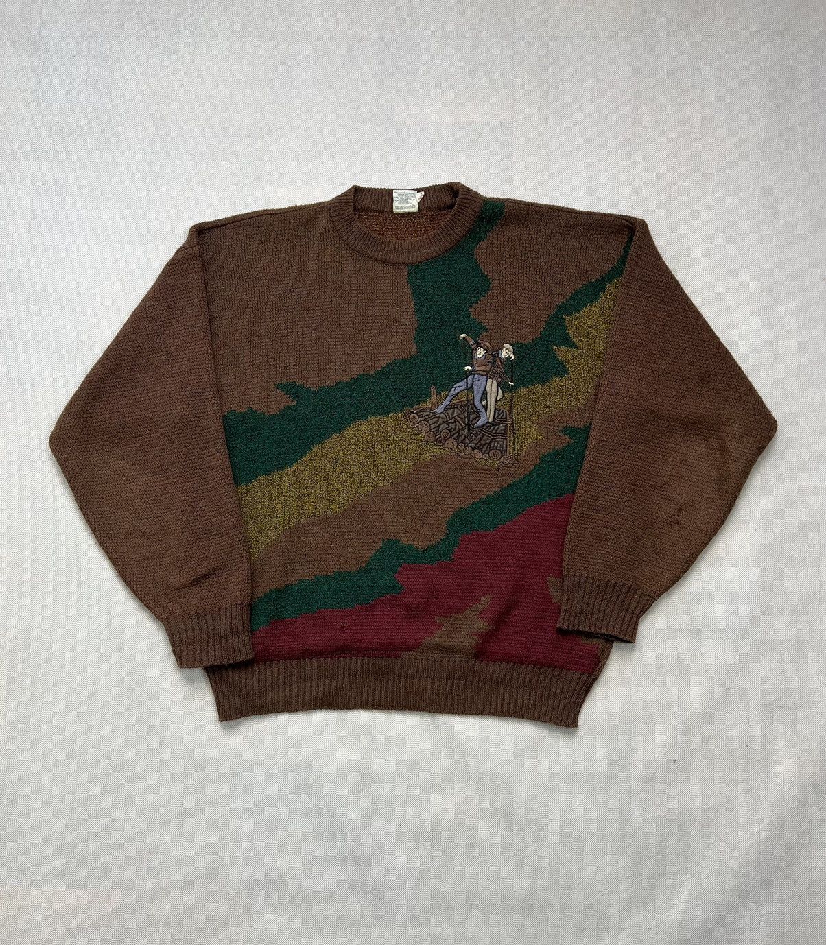 Vintage Great Sweater Marca Vintage 90’s Size US L / EU 52-54 / 3 - 1 Thumbnail