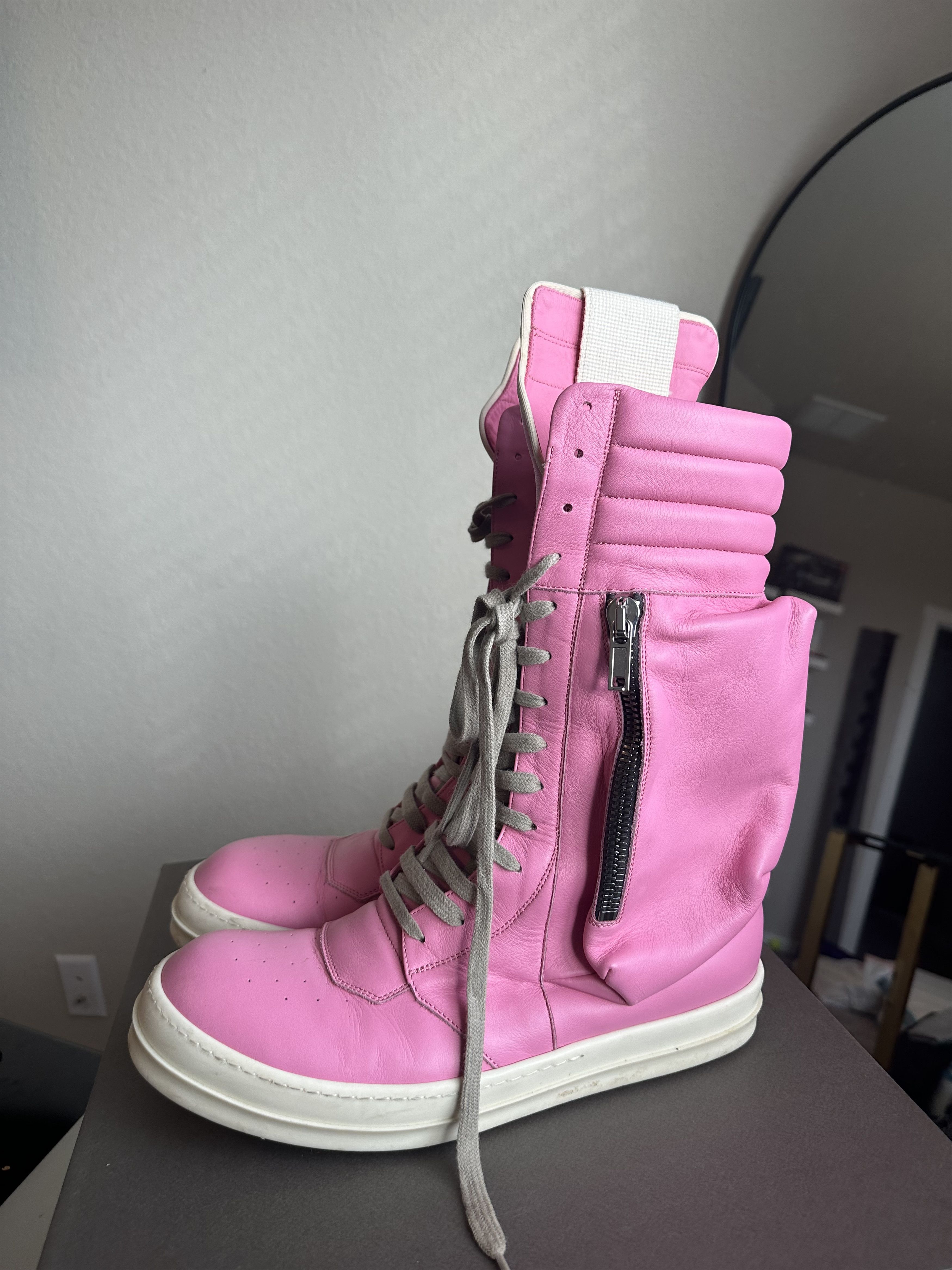 Rick Owens Rick Owens CargoBasket High Sneakers | Grailed