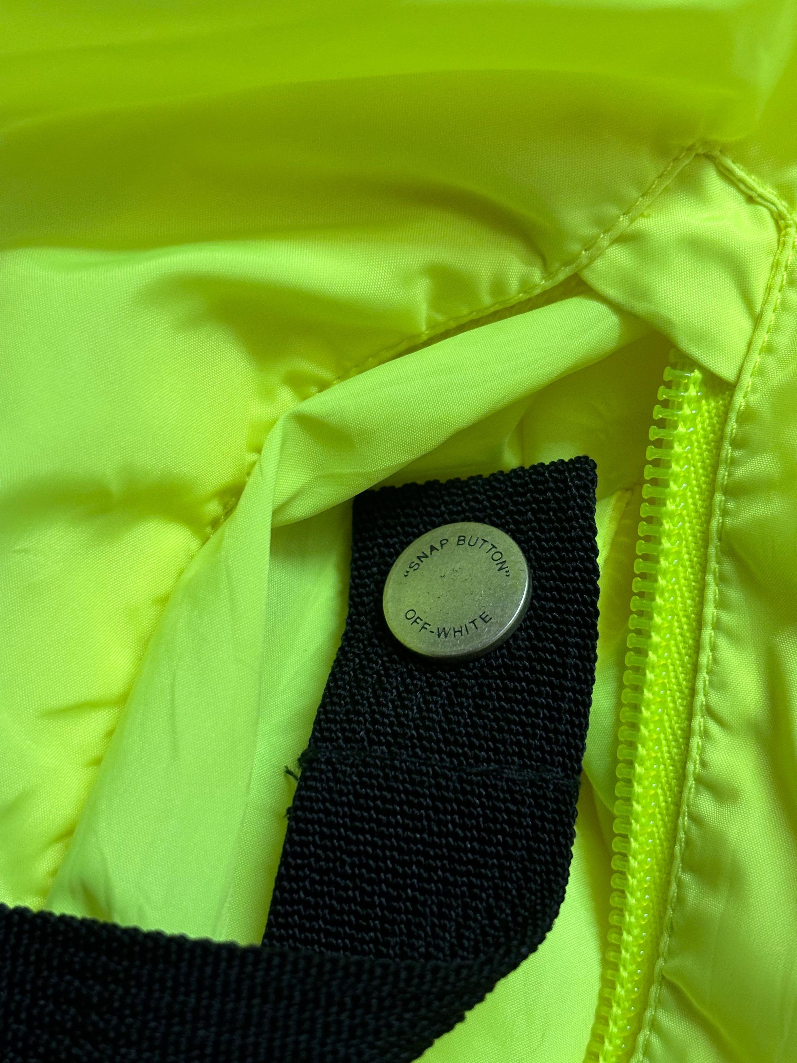 Off-White Off-White Windbreaker 'Neon Yellow' Size US XXL / EU 58 / 5 - 10 Thumbnail