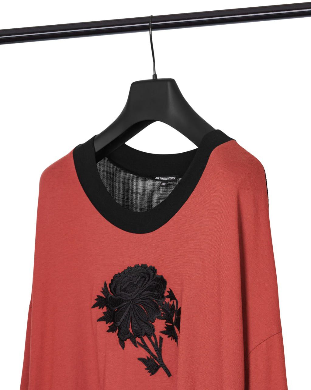 Ann Demeulemeester ANN DEMEULEMEESTER cotton tunic with embroidery on the chest Size S / US 4 / IT 40 - 3 Thumbnail