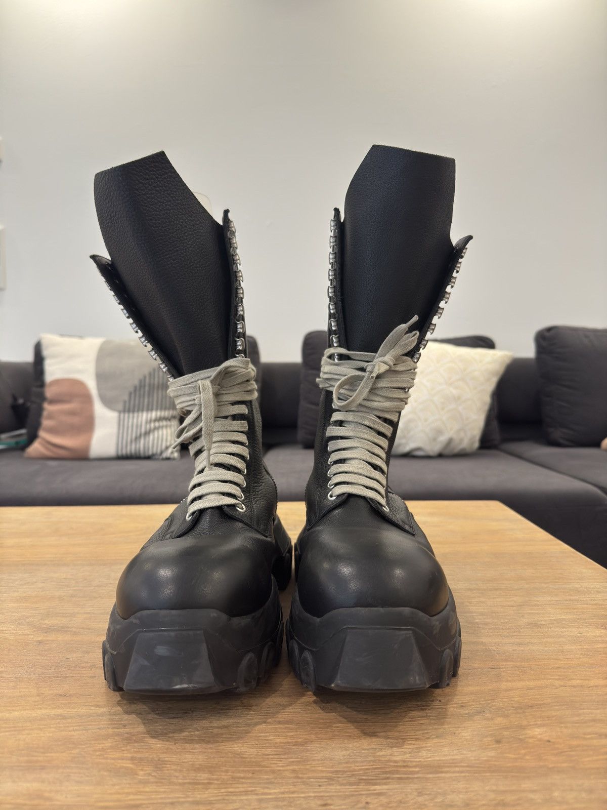 Rick Owens Rick Owens Army Bozo Tractor Boots Size US 9 / EU 42 - 2 Thumbnail