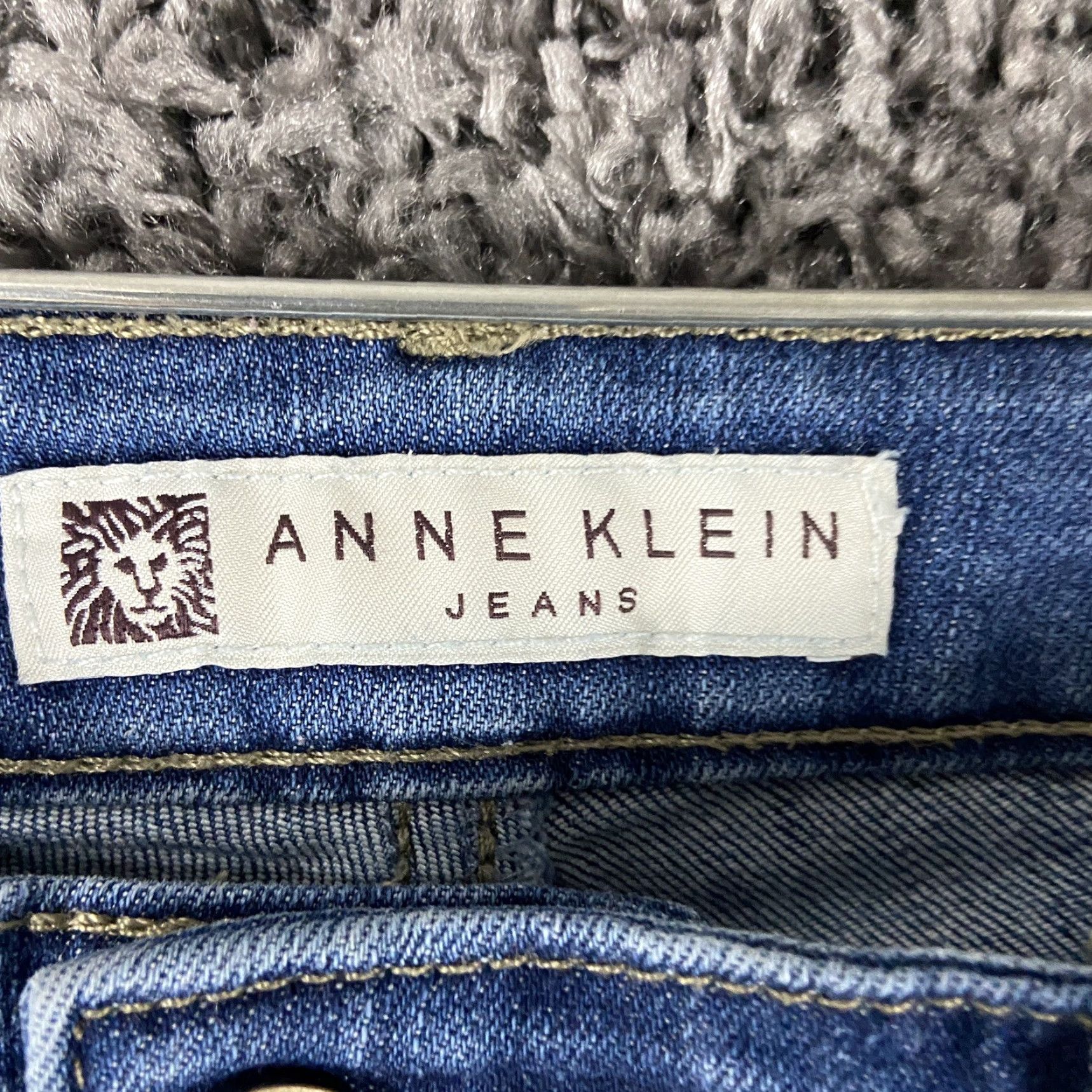 Anne Klein ANNE KLEIN Blue Skinny Jeans Regular Size 2 for Women Size 26" / US 2 / IT 38 - 5 Thumbnail