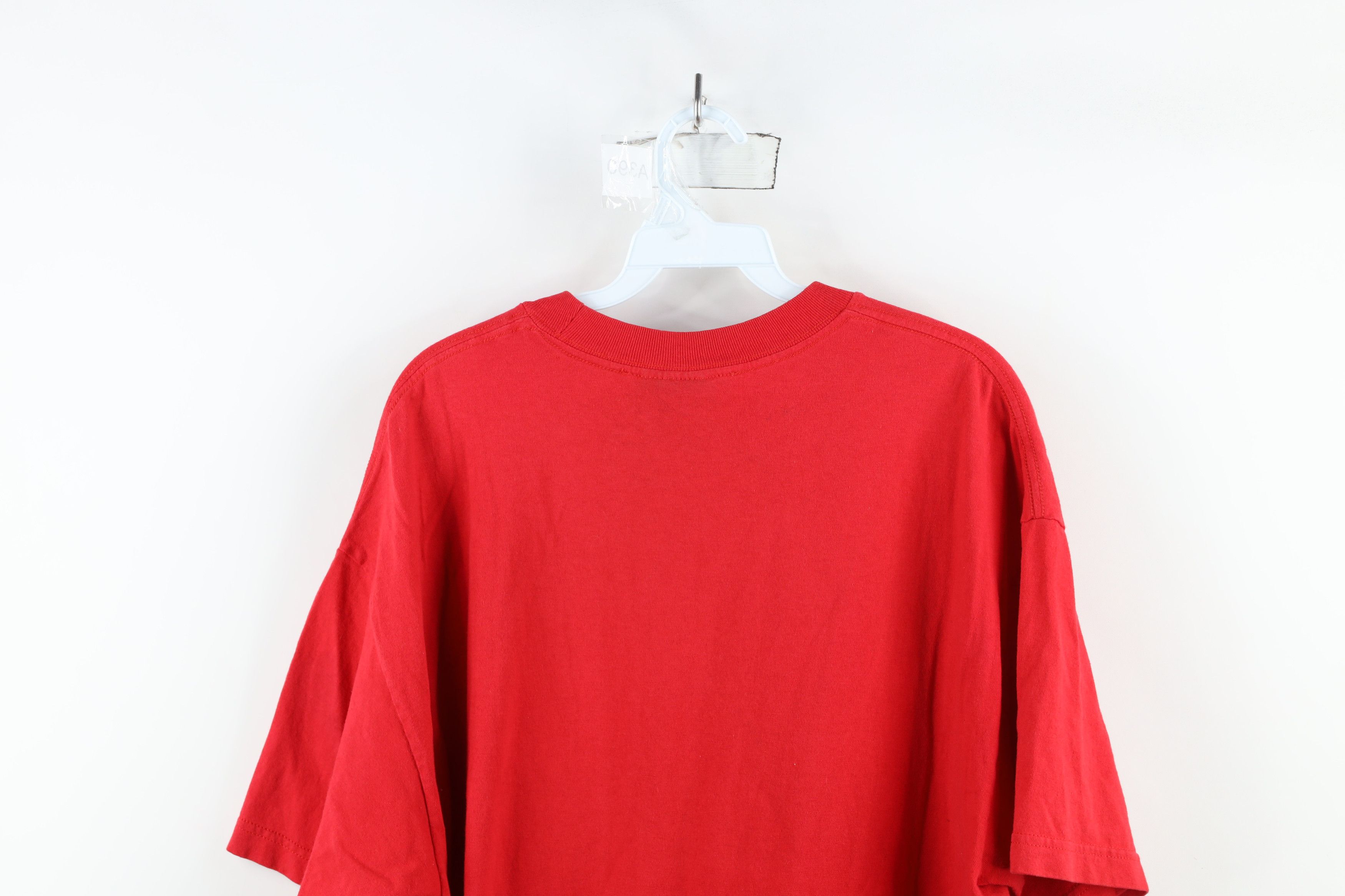 Vintage Vintage Y2K 2004 Cup Oakland Hills Golf Golfing T-Shirt Red Size US XL / EU 56 / 4 - 11 Thumbnail