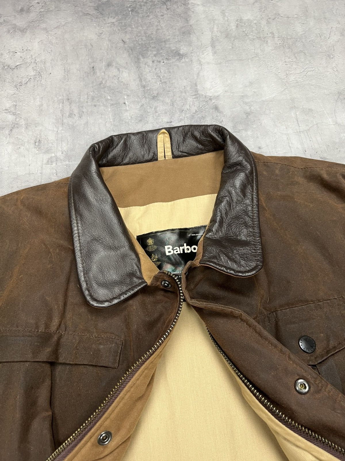 Barbour × Wax London Barbour A1550 Bushman Wax Waterproof Heavy Coat Jacket XL Size US XL / EU 56 / 4 - 13 Thumbnail