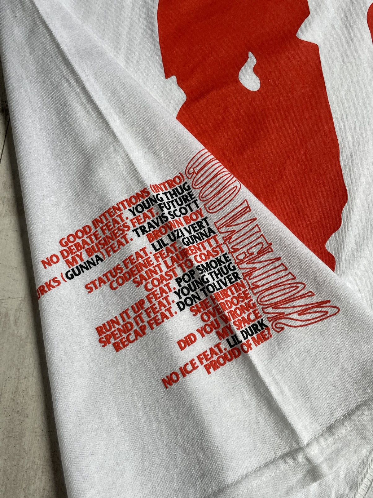 Vlone VLONE X NAV BAD HABITS GOOD INTENTIONS T SHIRT RARE Size US L / EU 52-54 / 3 - 6 Thumbnail