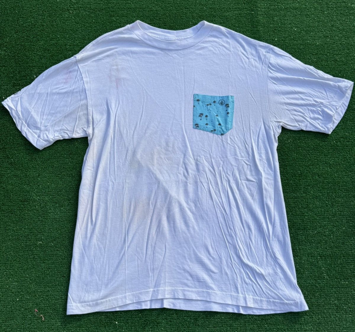 Volcom Volcom Blue Pocket T-Shirt Size US L / EU 52-54 / 3 - 1 Thumbnail
