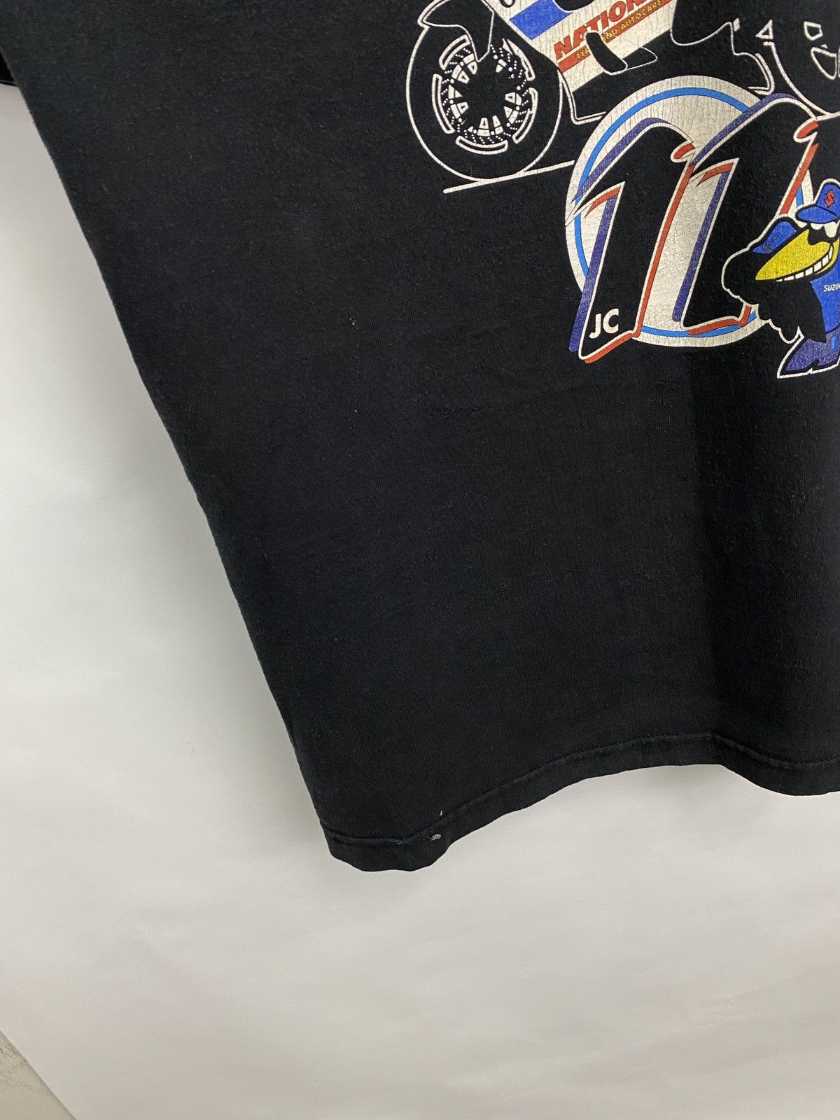 Fruit Of The Loom Vintage 90s Suzuki Chris Walker Stalker Racing T-Shirt Y2K Size US M / EU 48-50 / 2 - 13 Thumbnail