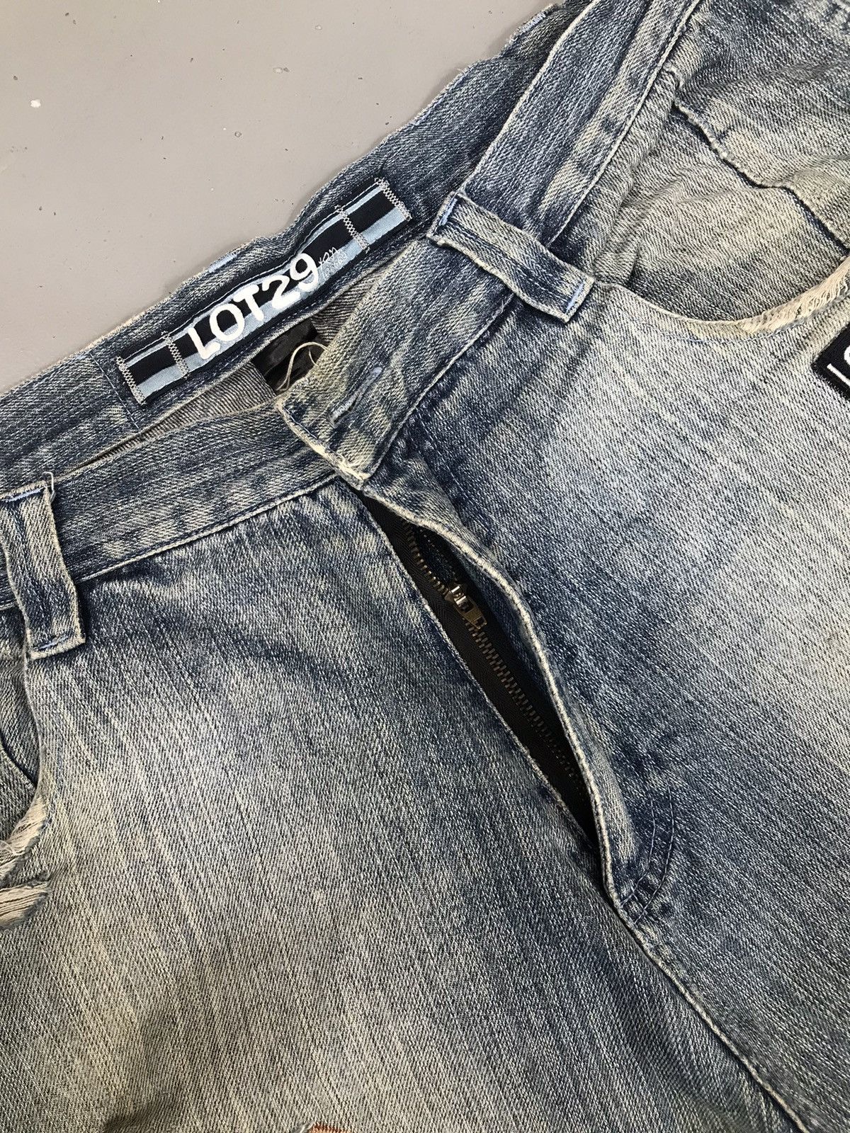 Vintage Vintage LOT 29 dog & duck printed distressed denim jort Size US 36 / EU 52 - 6 Thumbnail