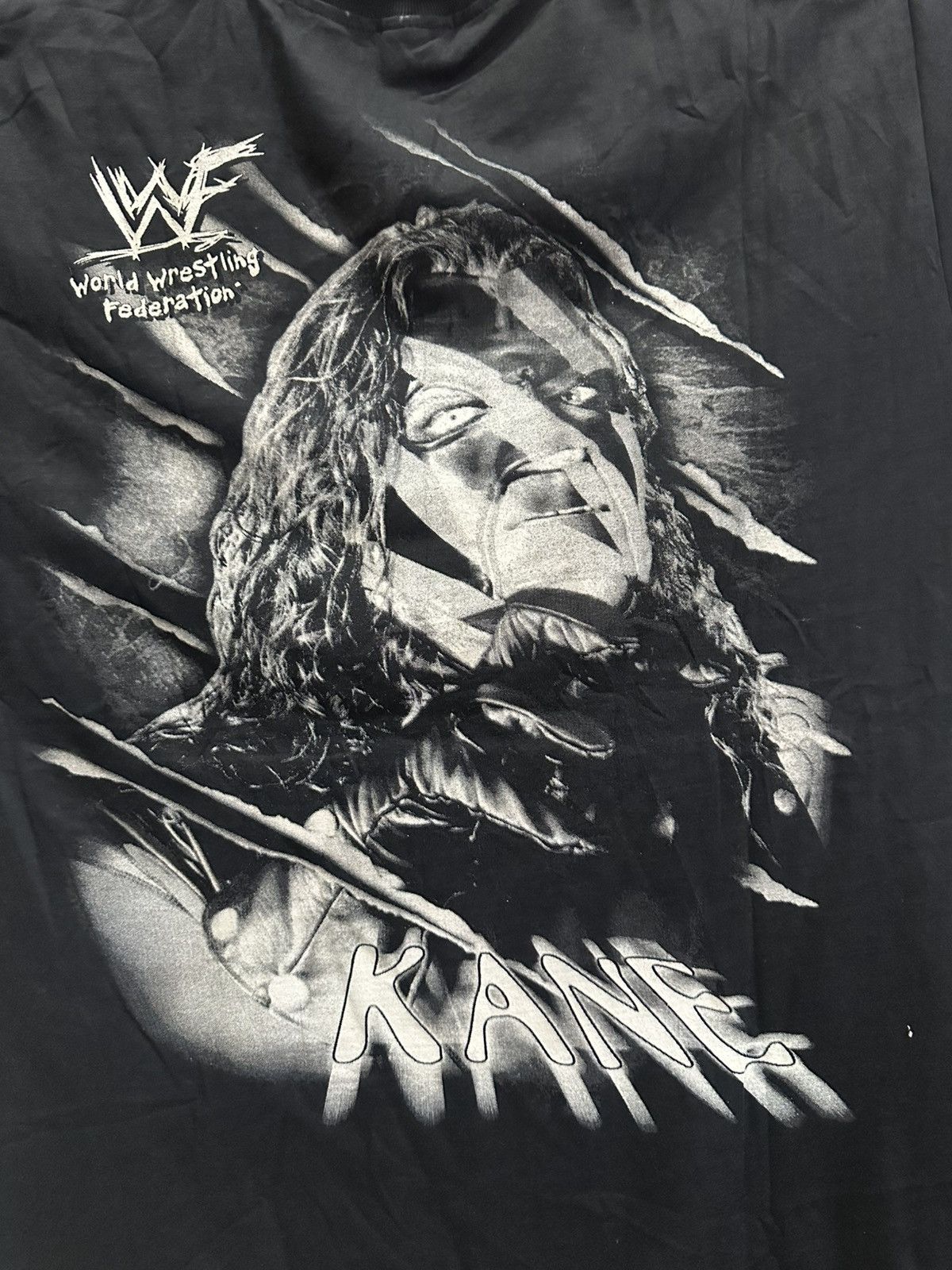 Vintage × WWE × WWF Vintage 90s WWF KANE BPT01 Size US L / EU 52-54 / 3 - 5 Thumbnail