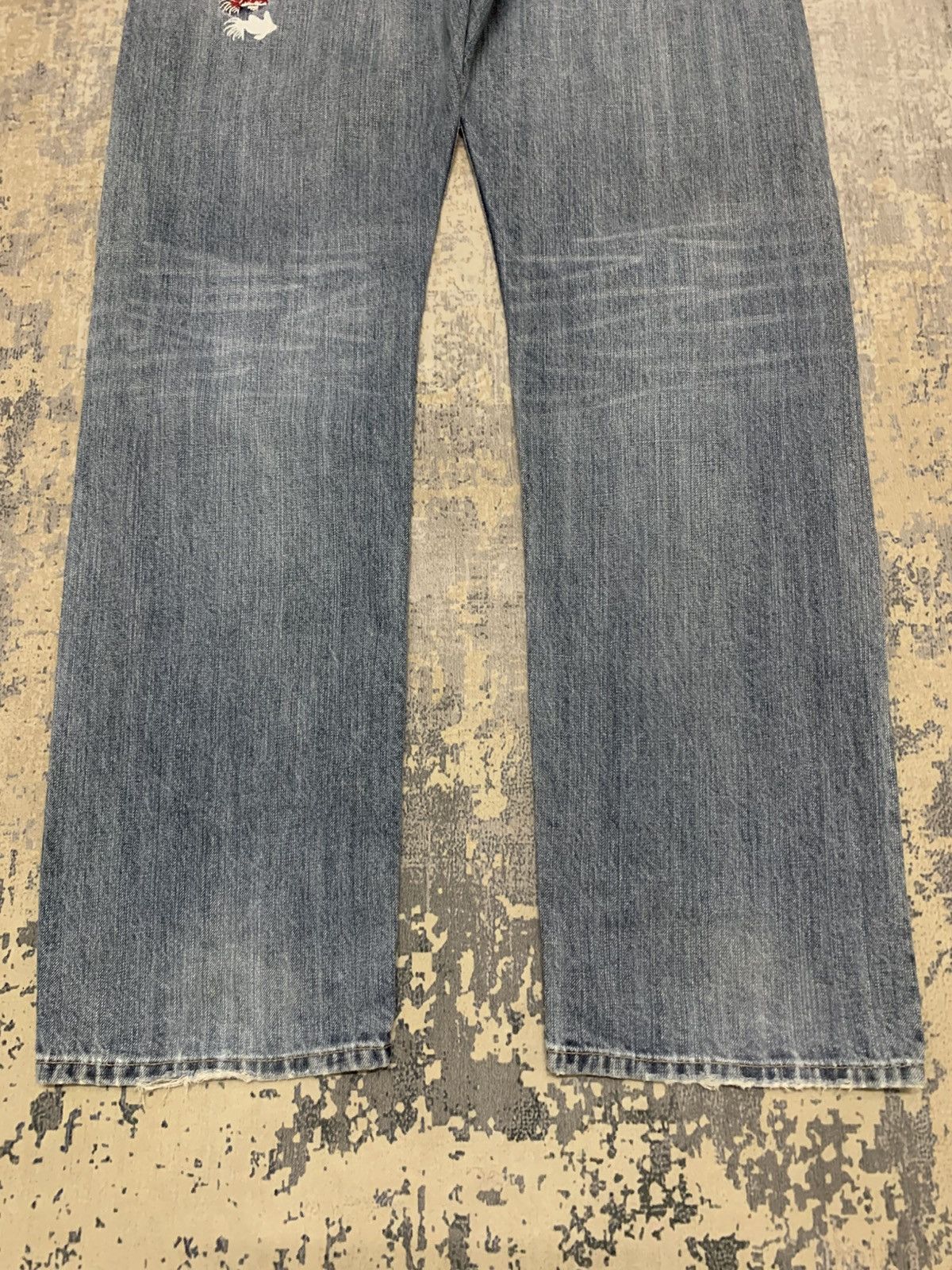 Japanese Brand Japanese Buden Koi sukajan jeans W34x32 Size US 34 / EU 50 - 10 Thumbnail