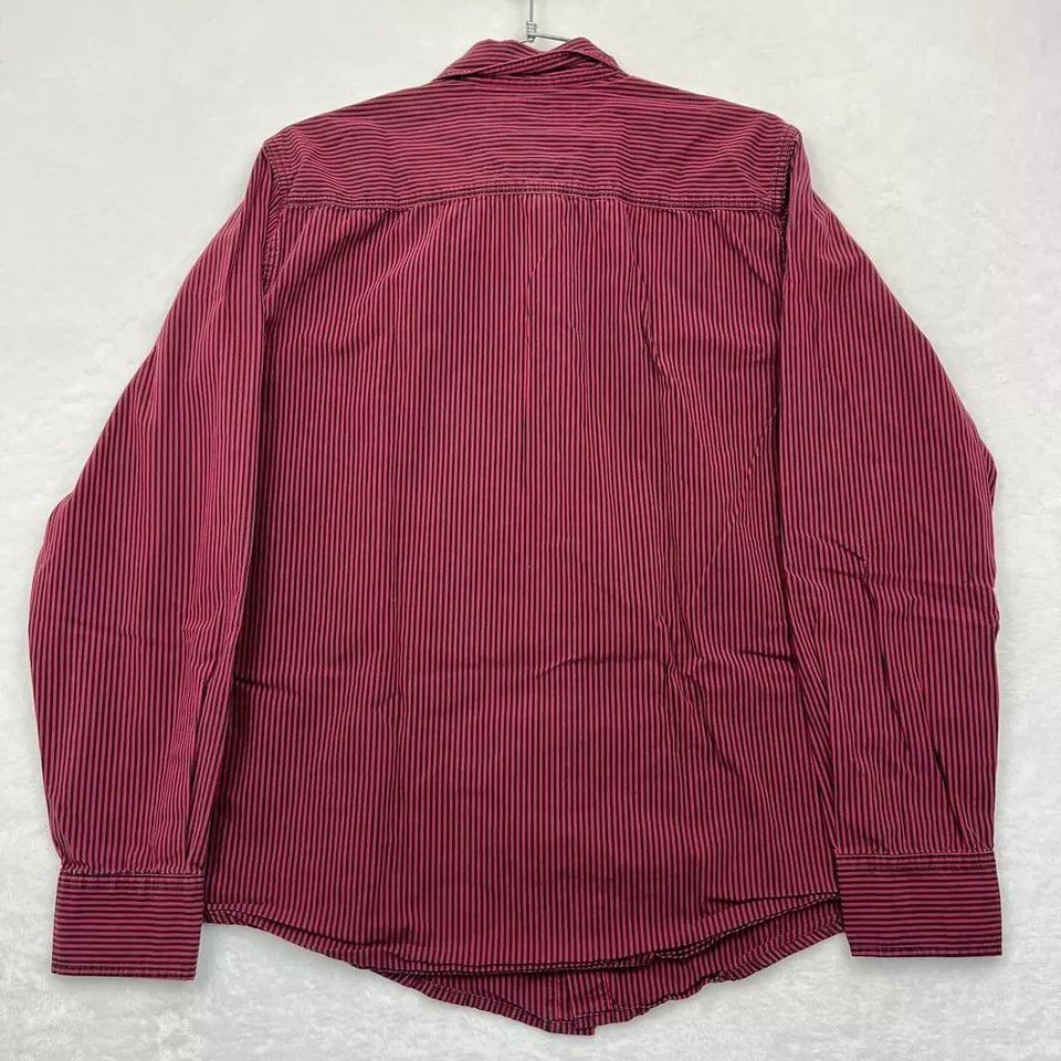 Guess Guess Jeans Shirt Men Stripes Button Up Long Sleeve Cotton M Size US M / EU 48-50 / 2 - 2 Thumbnail