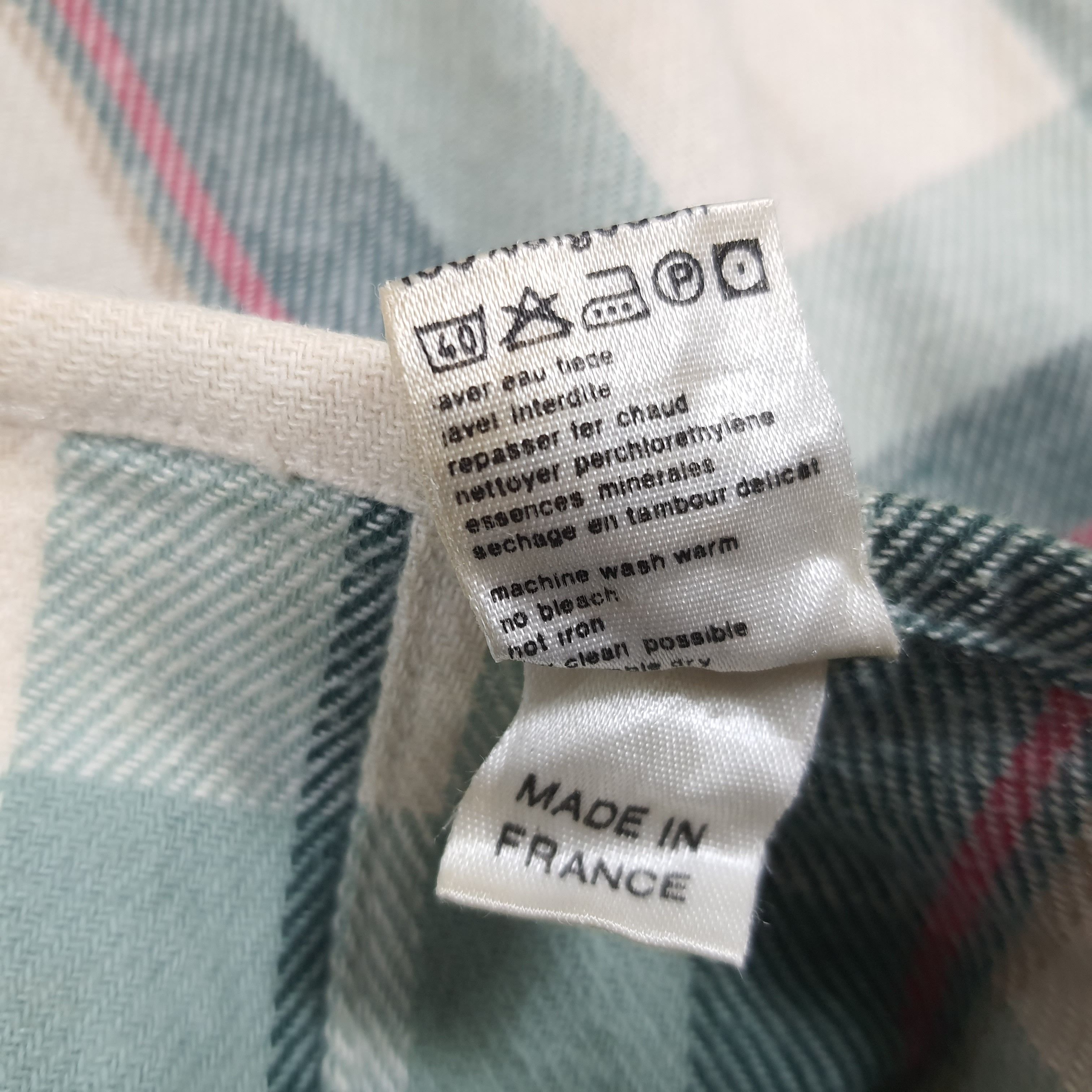 Lacoste Vintage Chemise Lacoste Flannel Button Up Shirt C285N71 Size US XL / EU 56 / 4 - 8 Thumbnail