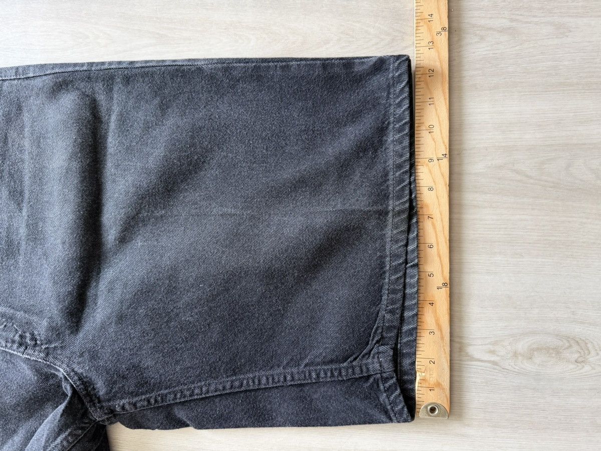 Levi's Vintage 90s Levis Black Denim Shorts Sz 38 Made In Mexico Size US 38 / EU 54 - 5 Thumbnail