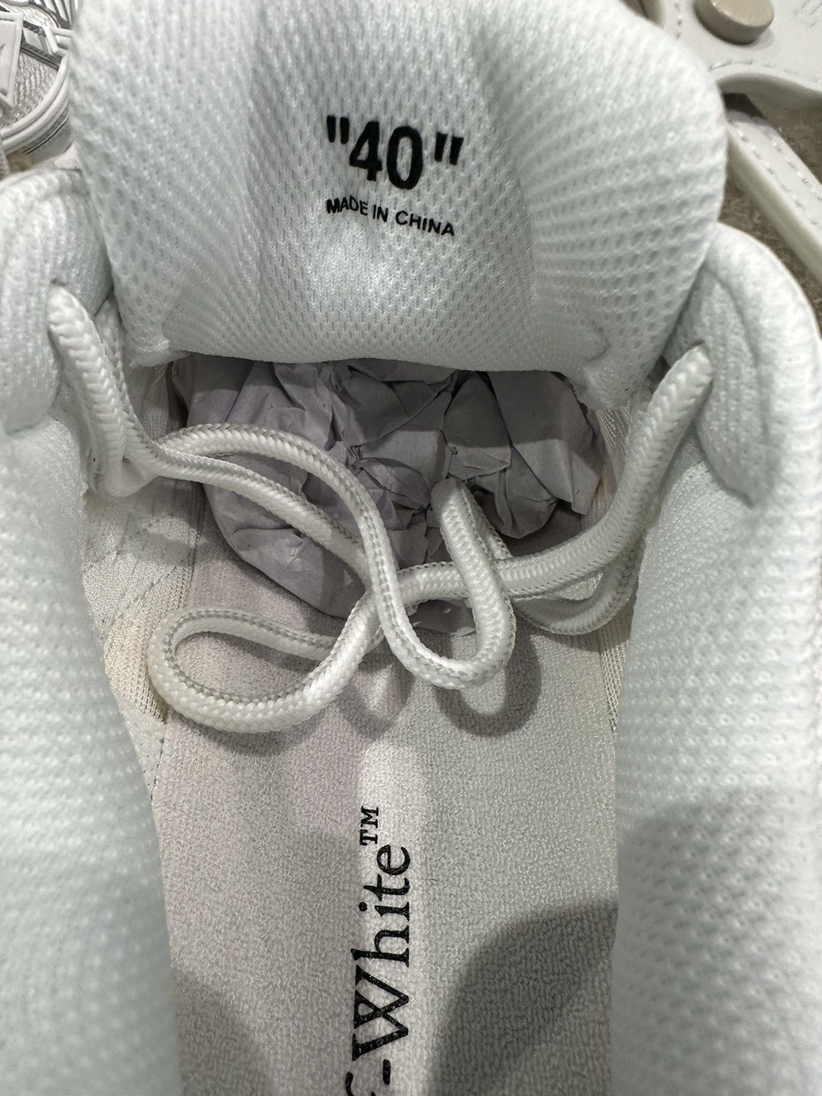 Off-White OFF-WHITE - Be Right Back Sneakers White Size US 7 / EU 40 - 6 Thumbnail