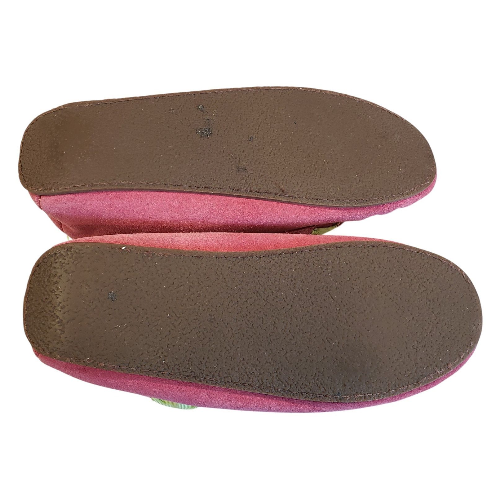 L.L. Bean L.L. Bean Womens Pink Leather Slippers Hearthside Size 10 Size US 10 / IT 40 - 7 Thumbnail