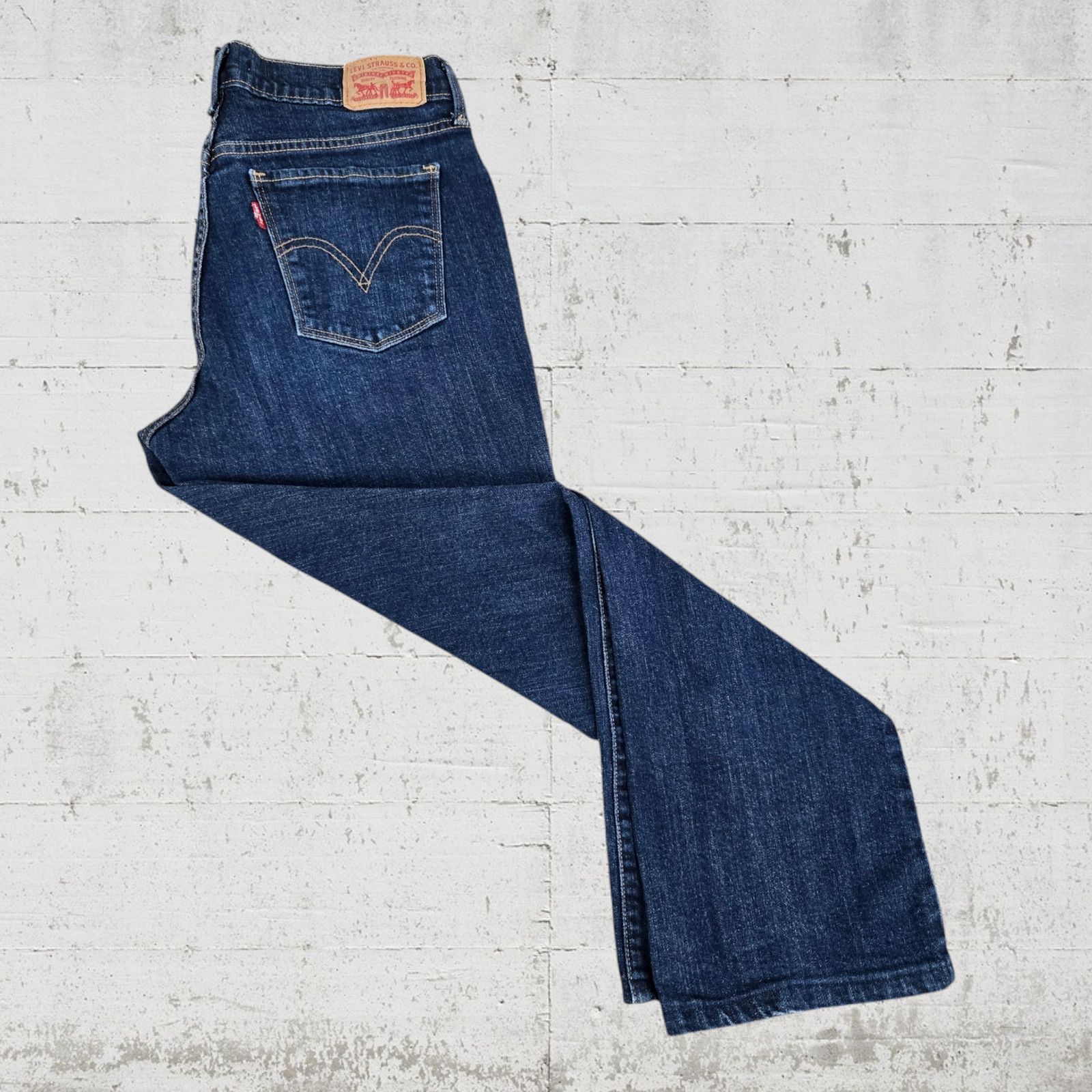 Levi's Levis 515 Dark Wash Bootcut Jeans Size 8 Size 30" / US 8 / IT 44 - 6 Thumbnail