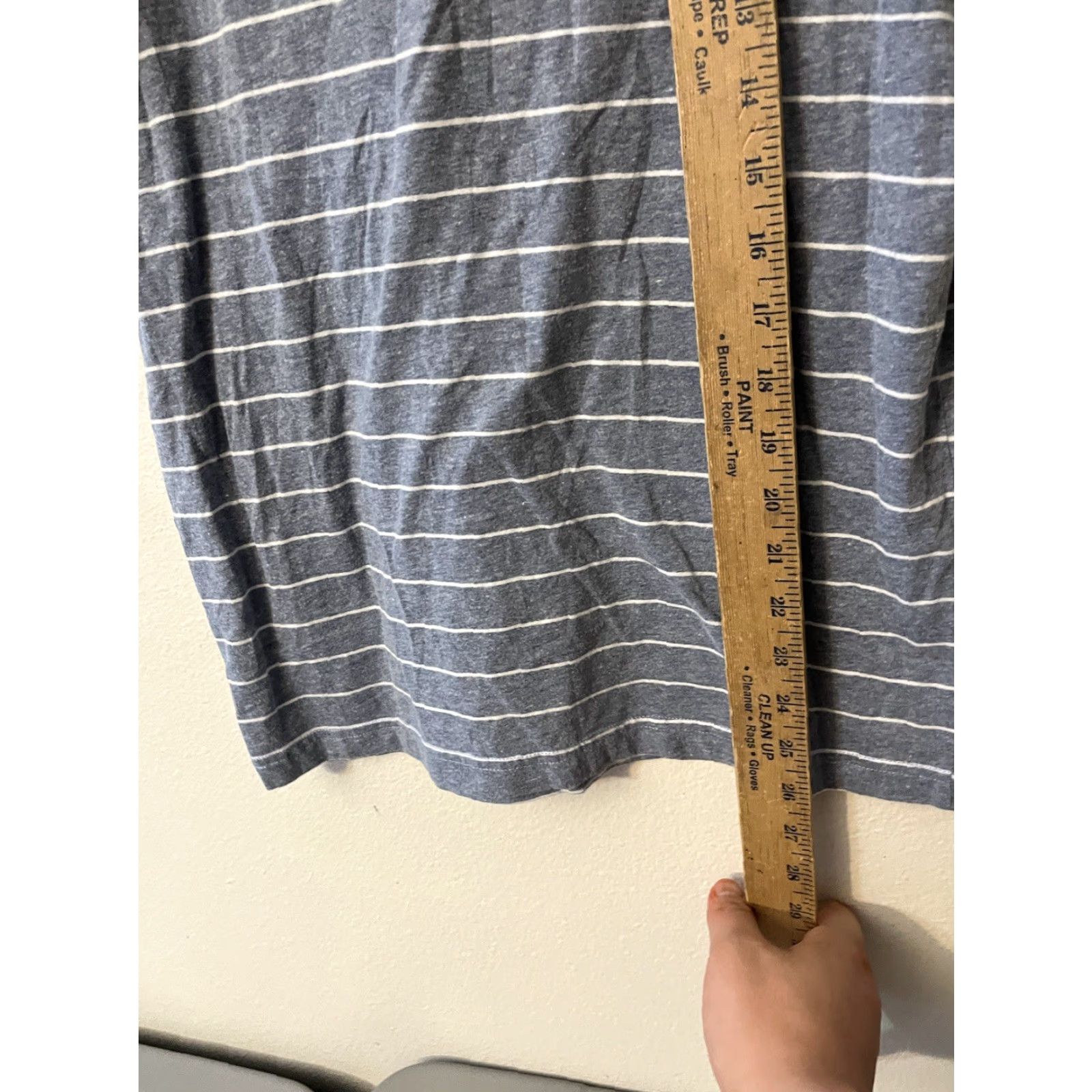 Levi's Levi's Tank Top Small Blue Striped Sleeveless Cotton Polyester Men Size US S / EU 44-46 / 1 - 5 Thumbnail