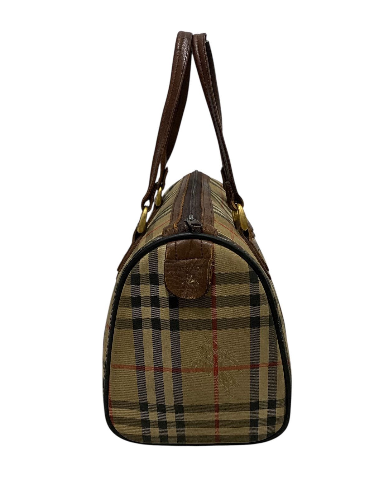Vintage Vintage Burberrys Novacheck Speedy Handbag Size ONE SIZE - 4 Thumbnail