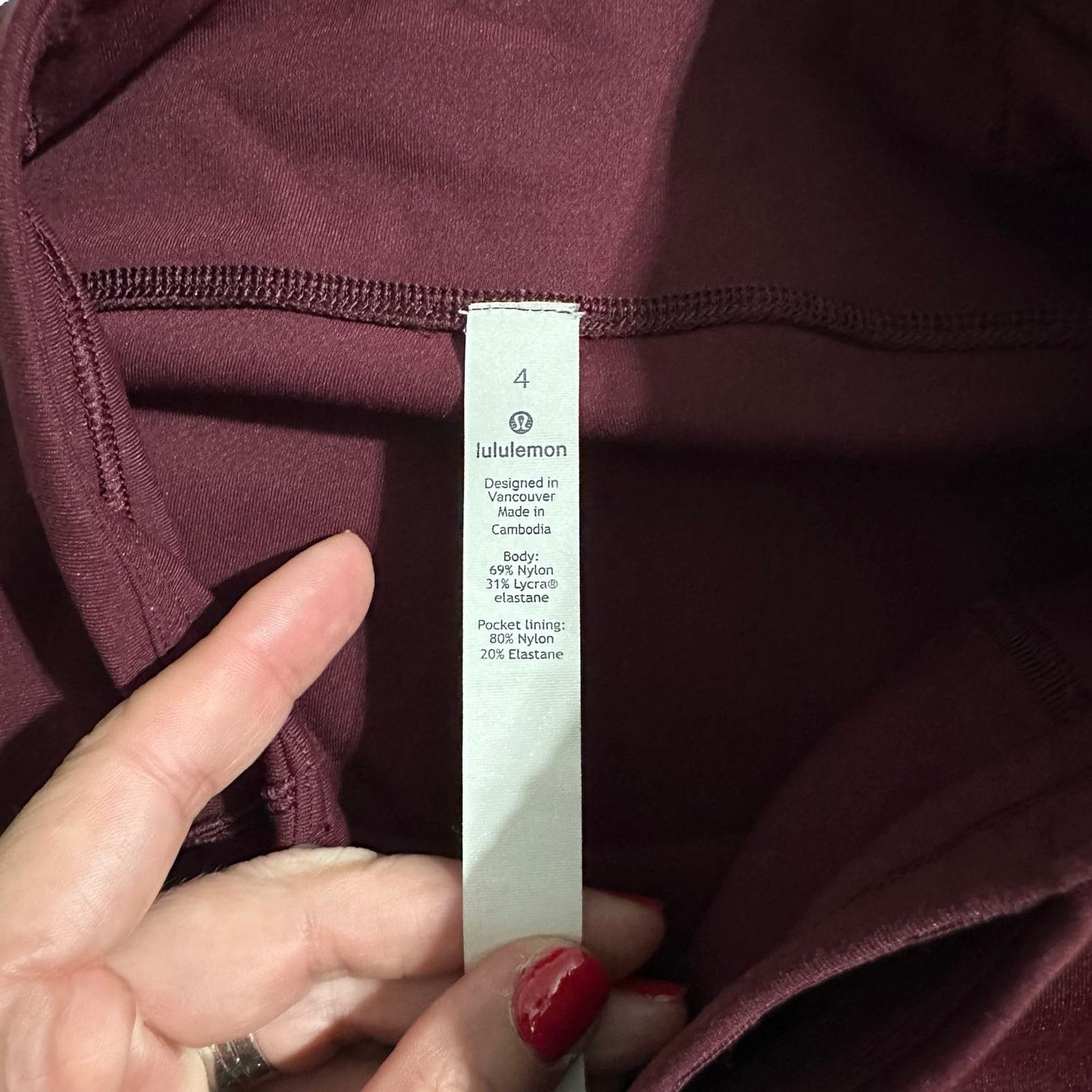 Lululemon lululemon leggings size 4 Size 27" / US 4 / IT 40 - 10 Thumbnail