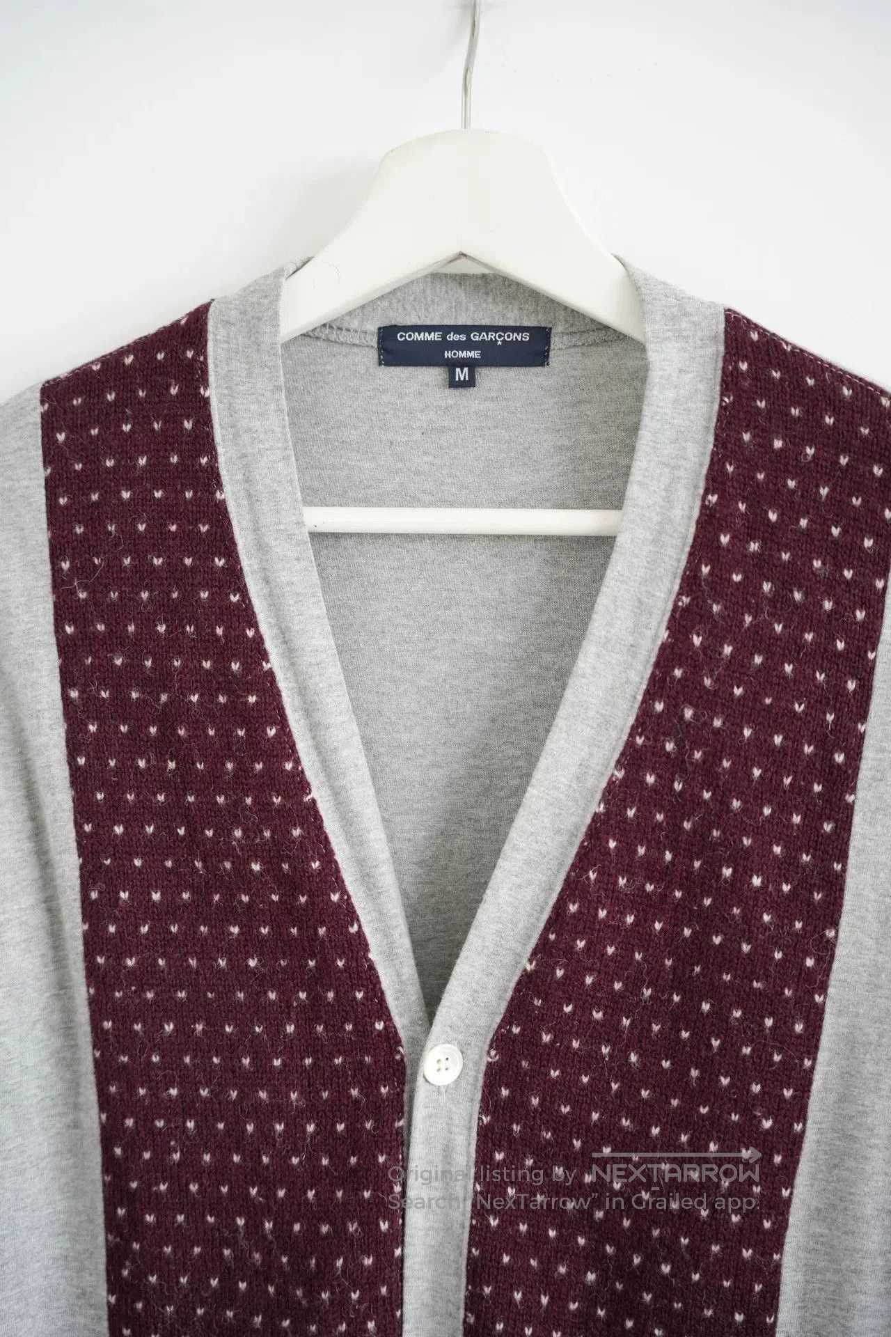 Comme des Garcons Homme Plus comme des garcons knitted cardigan. Size US M / EU 48-50 / 2 - 3 Thumbnail