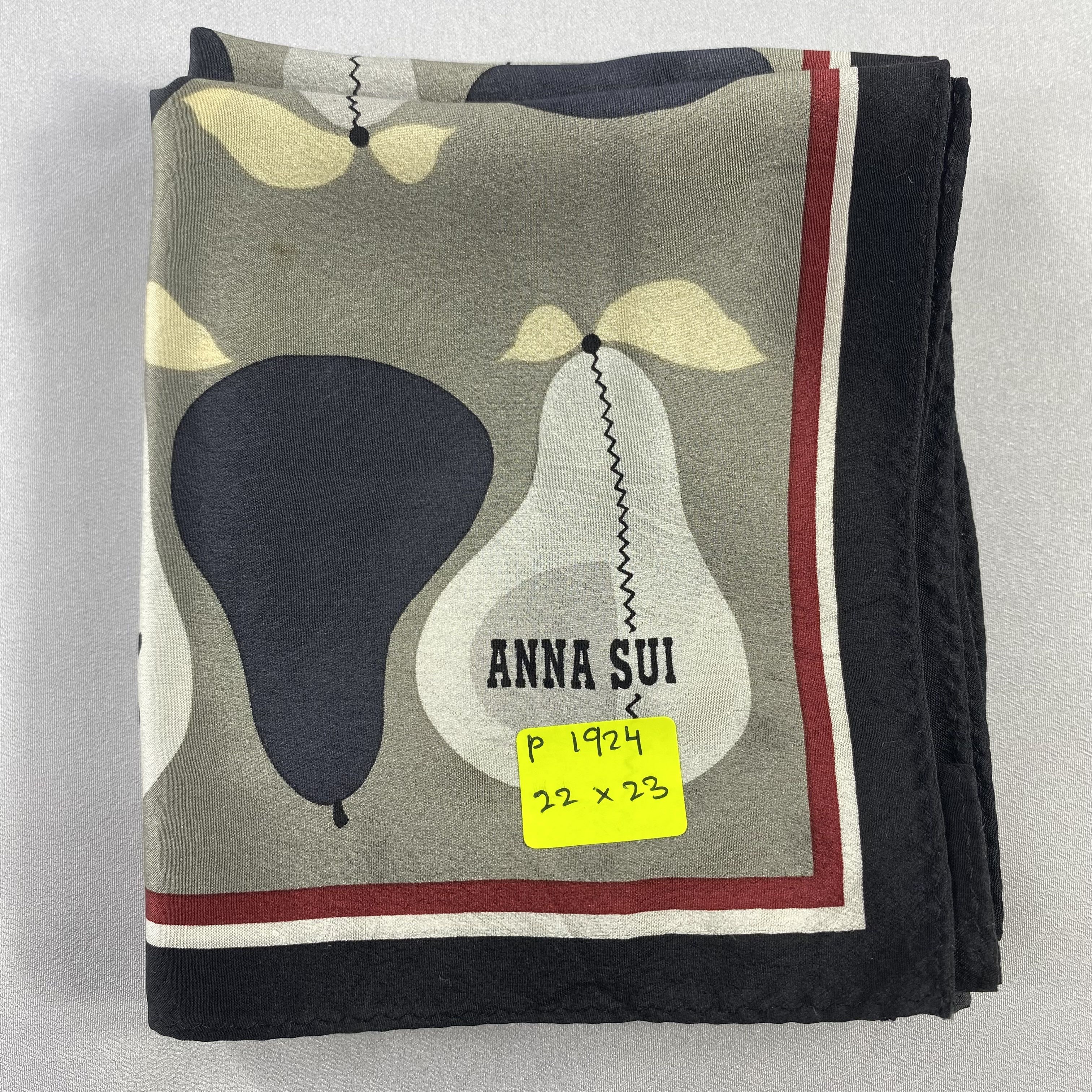 Vintage Anna Sui Bandana/ Handkerchief / Neckerchief-P1924 Size ONE SIZE - 6 Thumbnail