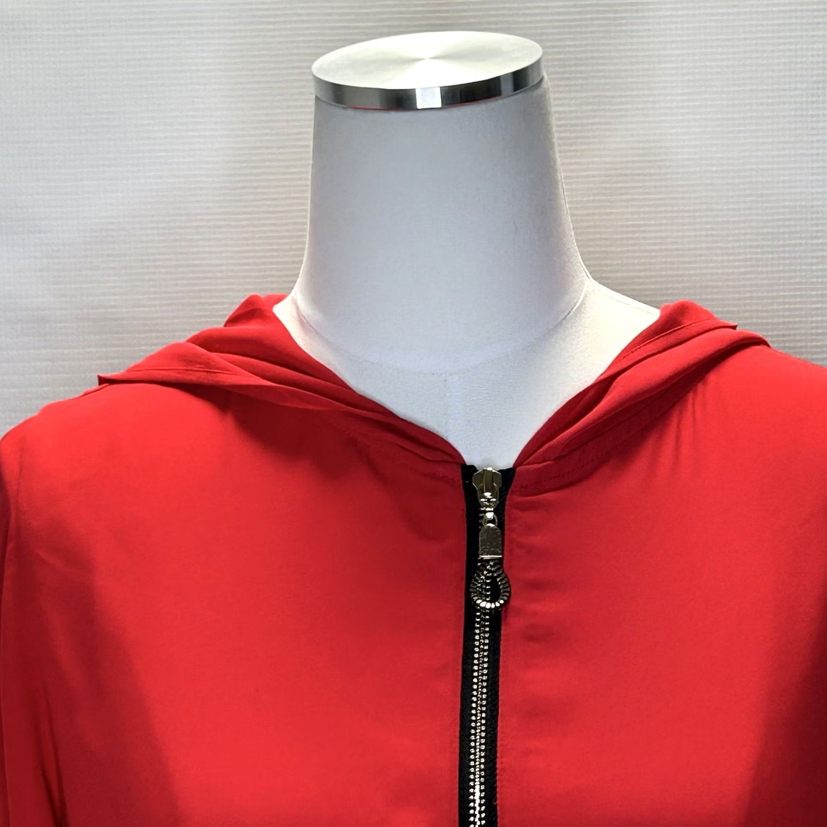 Soft Surroundings Soft Surroundings Hoodie Blouse Women's L Red Solid Knit Zip Oversized Casual Sleeve Pockets 90s Preppy Retro Blouse Womens Size L / US 10 / IT 46 - 2 Thumbnail