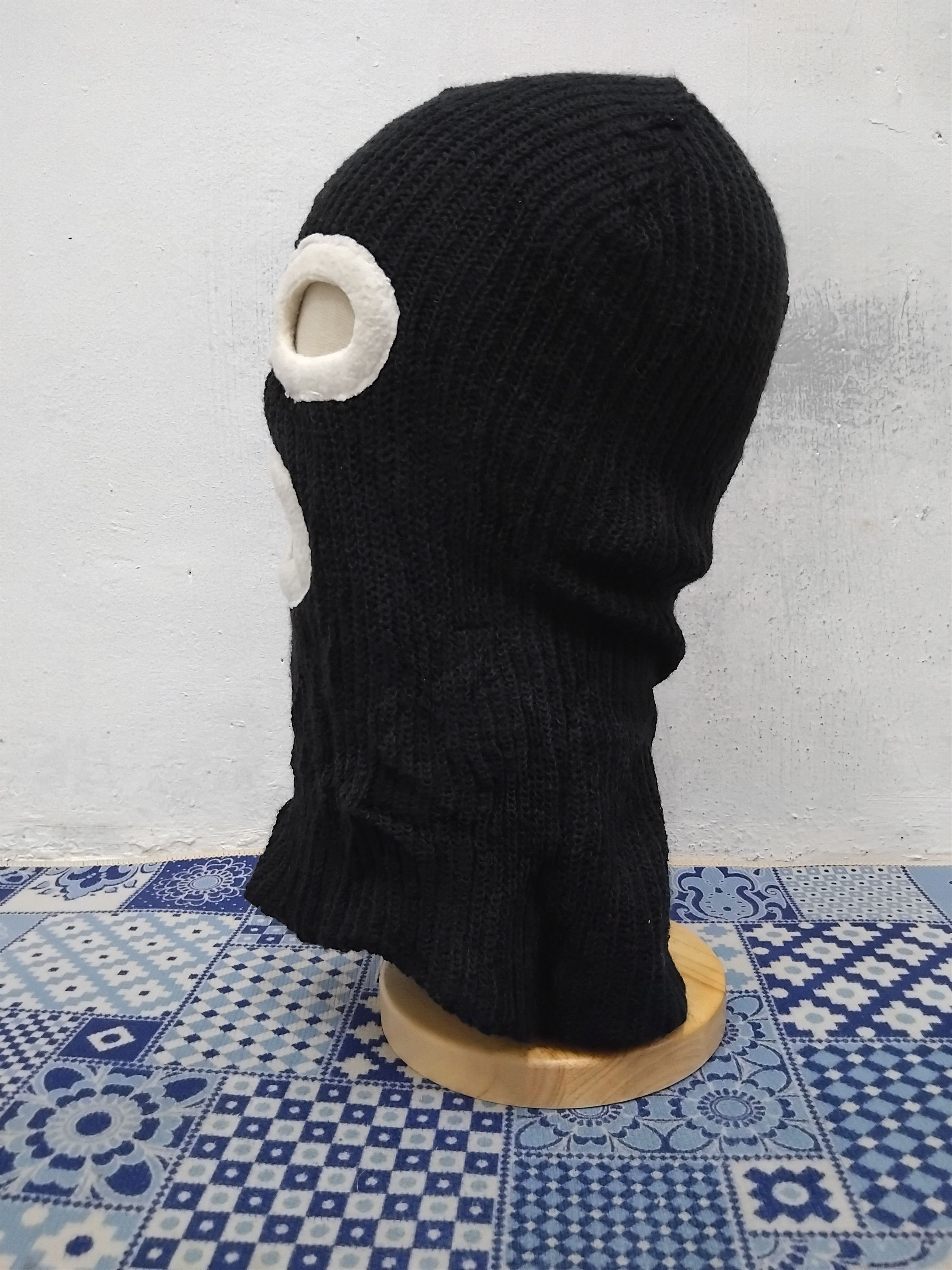 Japanese Brand 💥Unbranded black colour head beanie Size ONE SIZE - 4 Thumbnail