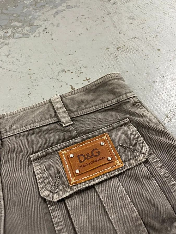 Dolce & Gabbana AW2008 Dolce & Gabbana Multi-Pocket Grey Cargo Pants Size US 32 / EU 48 - 9 Thumbnail