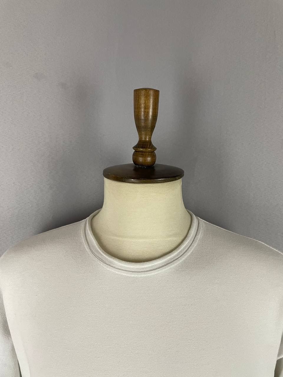 Stone Island Stone Island Crewneck White Sweatshirt Size US L / EU 52-54 / 3 - 4 Thumbnail