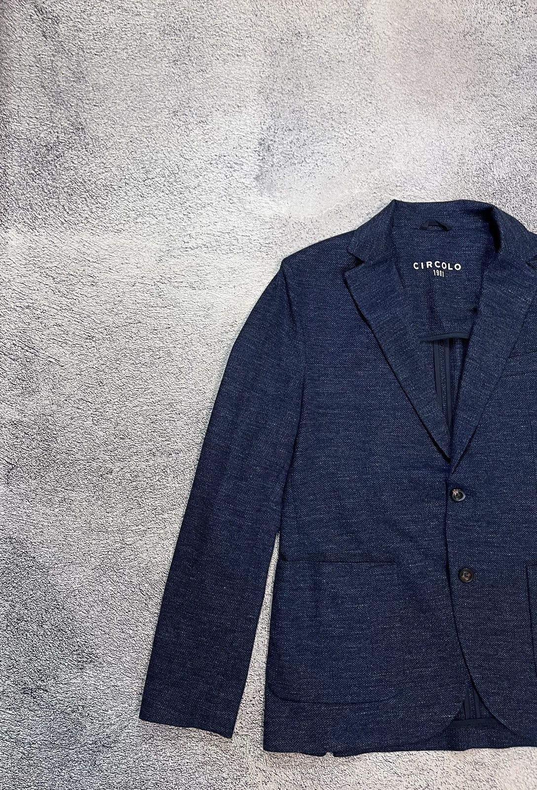 Circolo 1901 Circolo 1901 Men’s Blazer Jacket Lino Size 54 Rrp279€ Size 46L - 2 Thumbnail