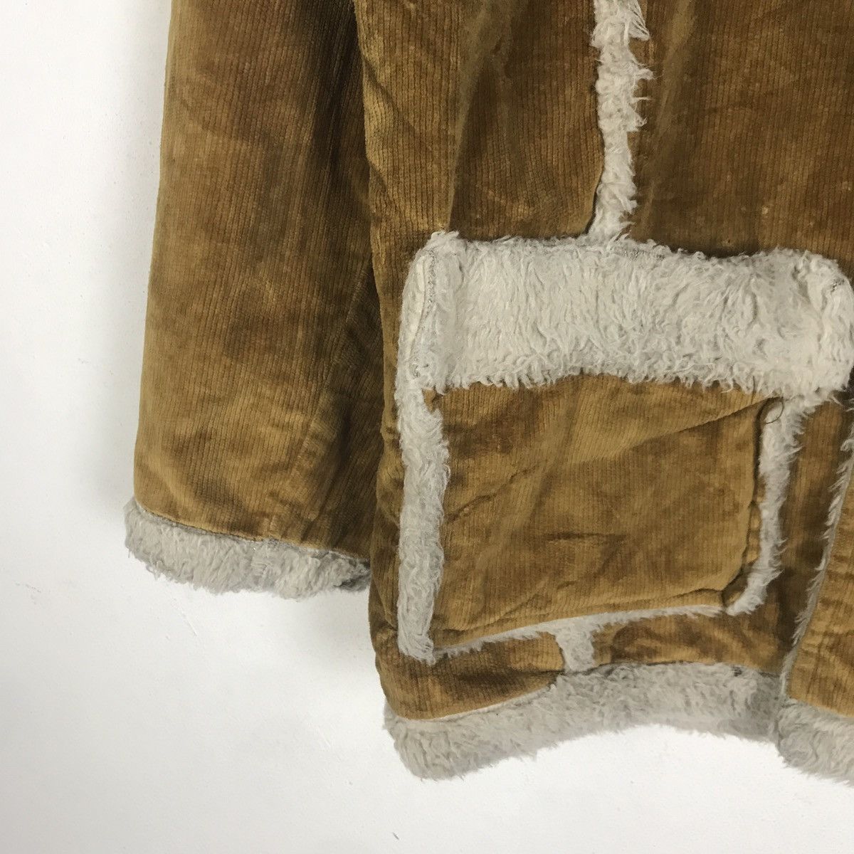 Rockmount Ranch Wear × Vintage 🔥Rare🔥Vintage Ranch Sherpa Shearling Corduroy Jacket Size US M / EU 48-50 / 2 - 7 Thumbnail