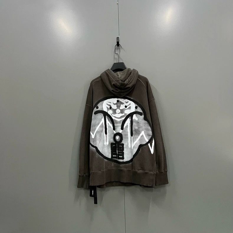 Givenchy Givenchy Chito Collaboration Graffiti Dog Head Printed Sho Size US M / EU 48-50 / 2 - 2 Thumbnail