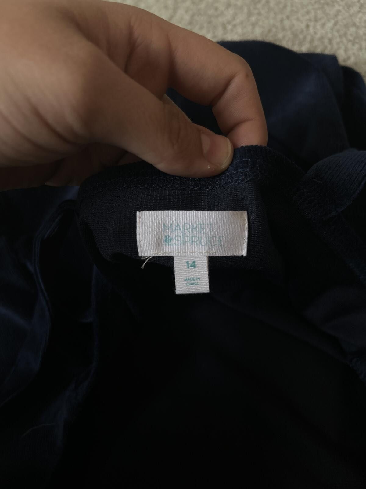 Other Youth 14/ Womens XS/S Market & Spruce Navy Blue Dress Size M / US 6-8 / IT 42-44 - 3 Thumbnail
