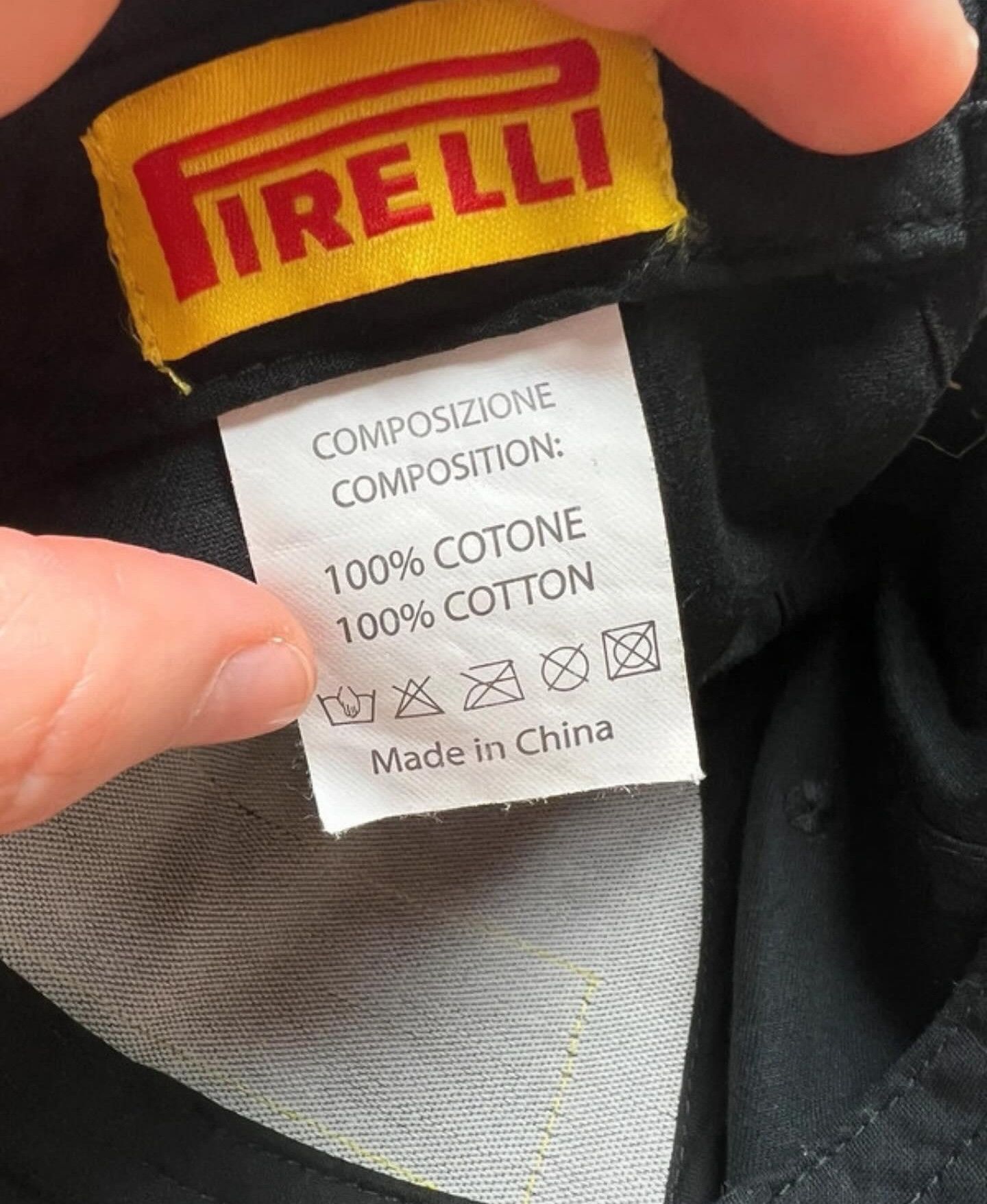 Pirelli Pirelli cap streetwear Big logo Y2k Size ONE SIZE - 2 Thumbnail