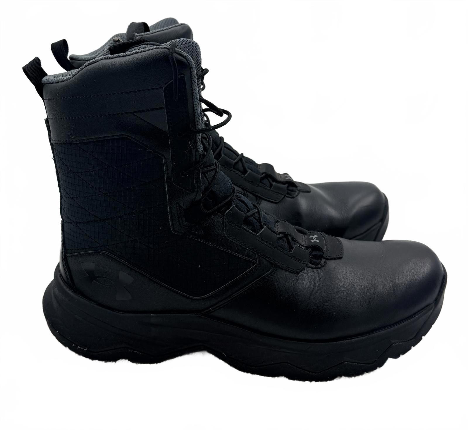 Under Armour Under Armour Stellar Side Zip Tactical Boots Men's 12 black Size US 12 / EU 45 - 2 Thumbnail