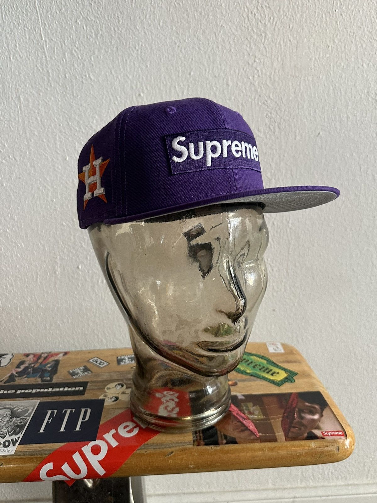 Supreme Supreme x MLB Houston Astros Box Logo Fitted Size ONE SIZE - 1 Thumbnail