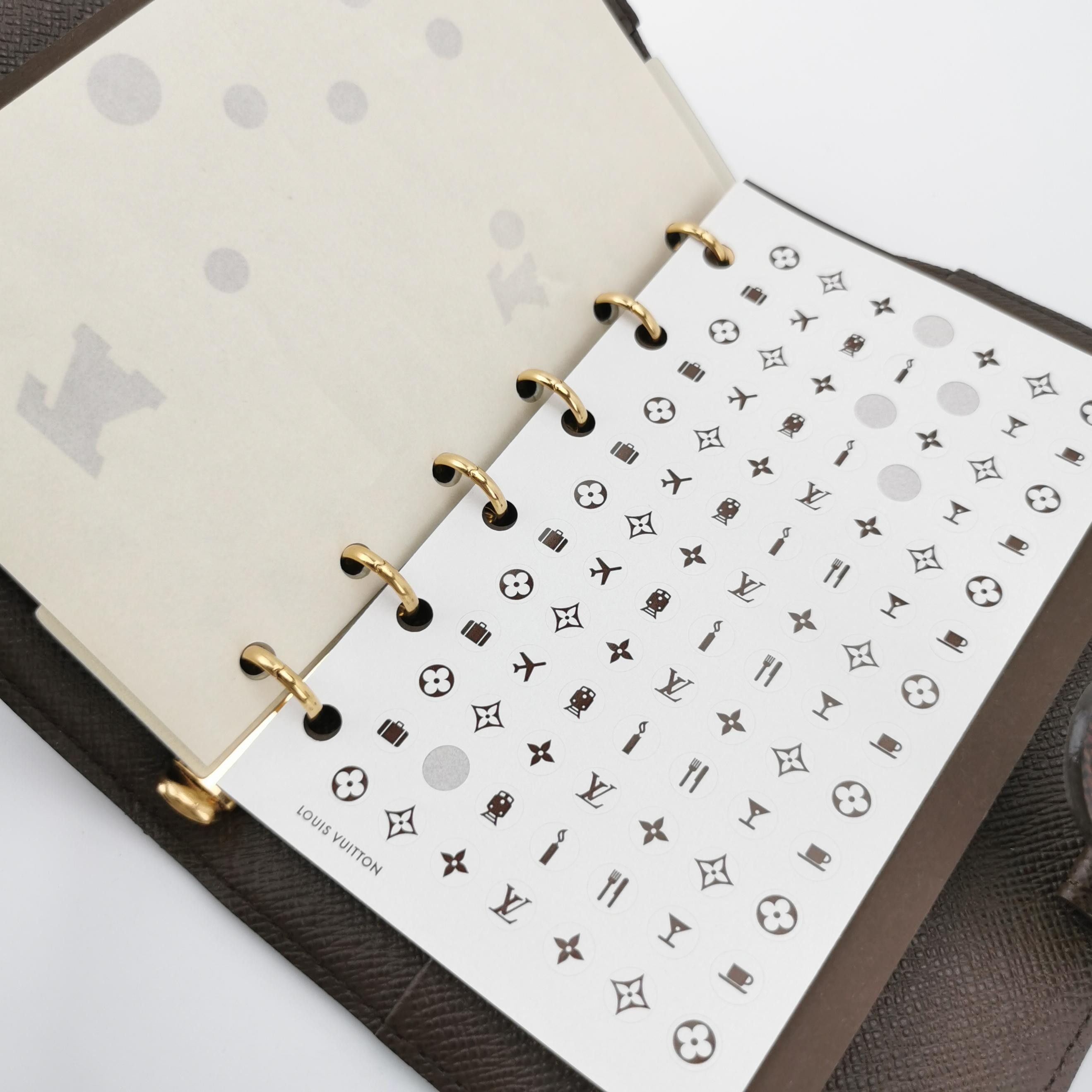 Louis Vuitton Louis Vuitton (LV) Small Checkerboard Snap Notepad -y2506 Size ONE SIZE - 9 Thumbnail