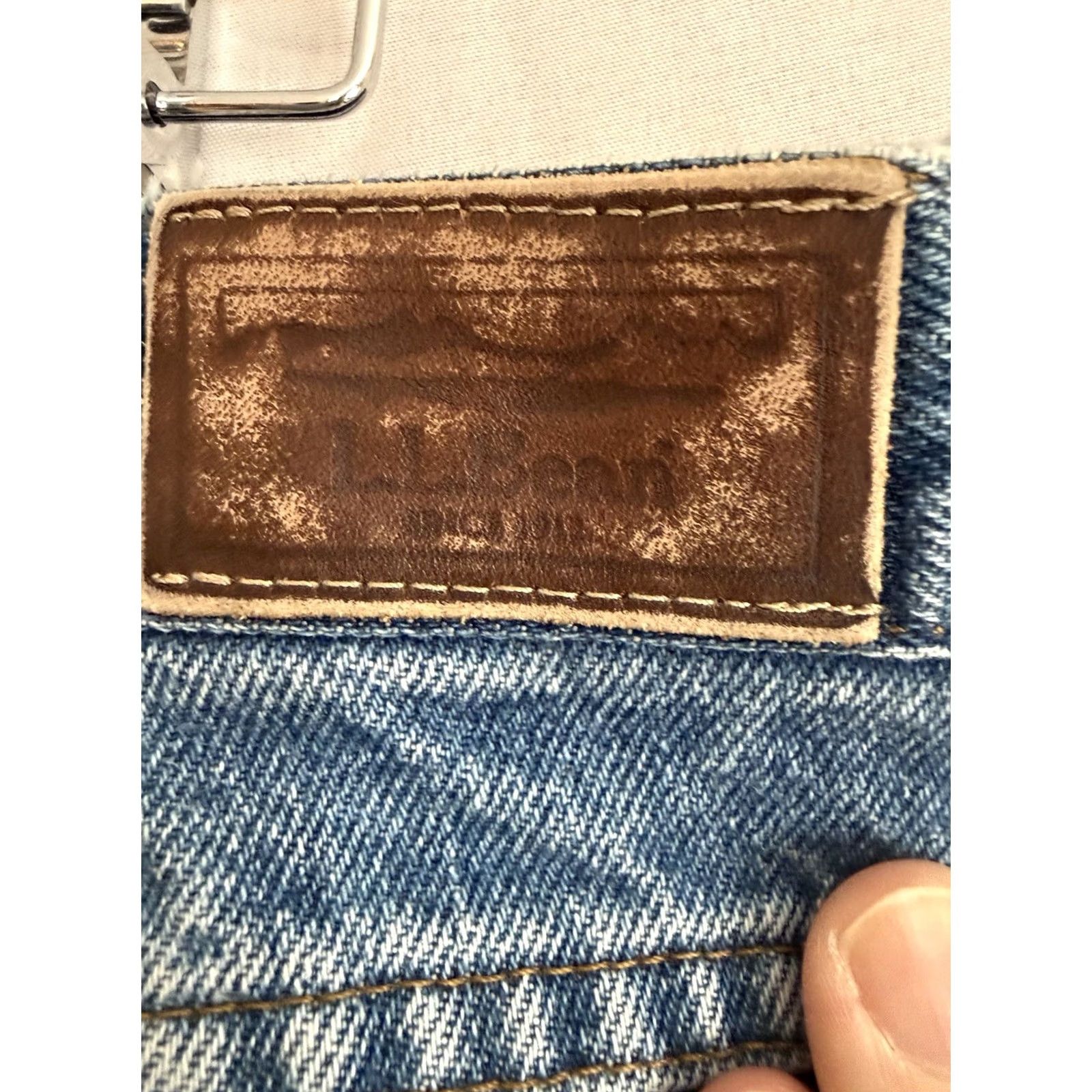 Vintage VINTAGE LL Bean Jeans Mens 36 x 30 Denim 5-Pocket Classic Straight Blue 80s 90s USA Jeans Mens Size US 36 / EU 52 - 3 Thumbnail