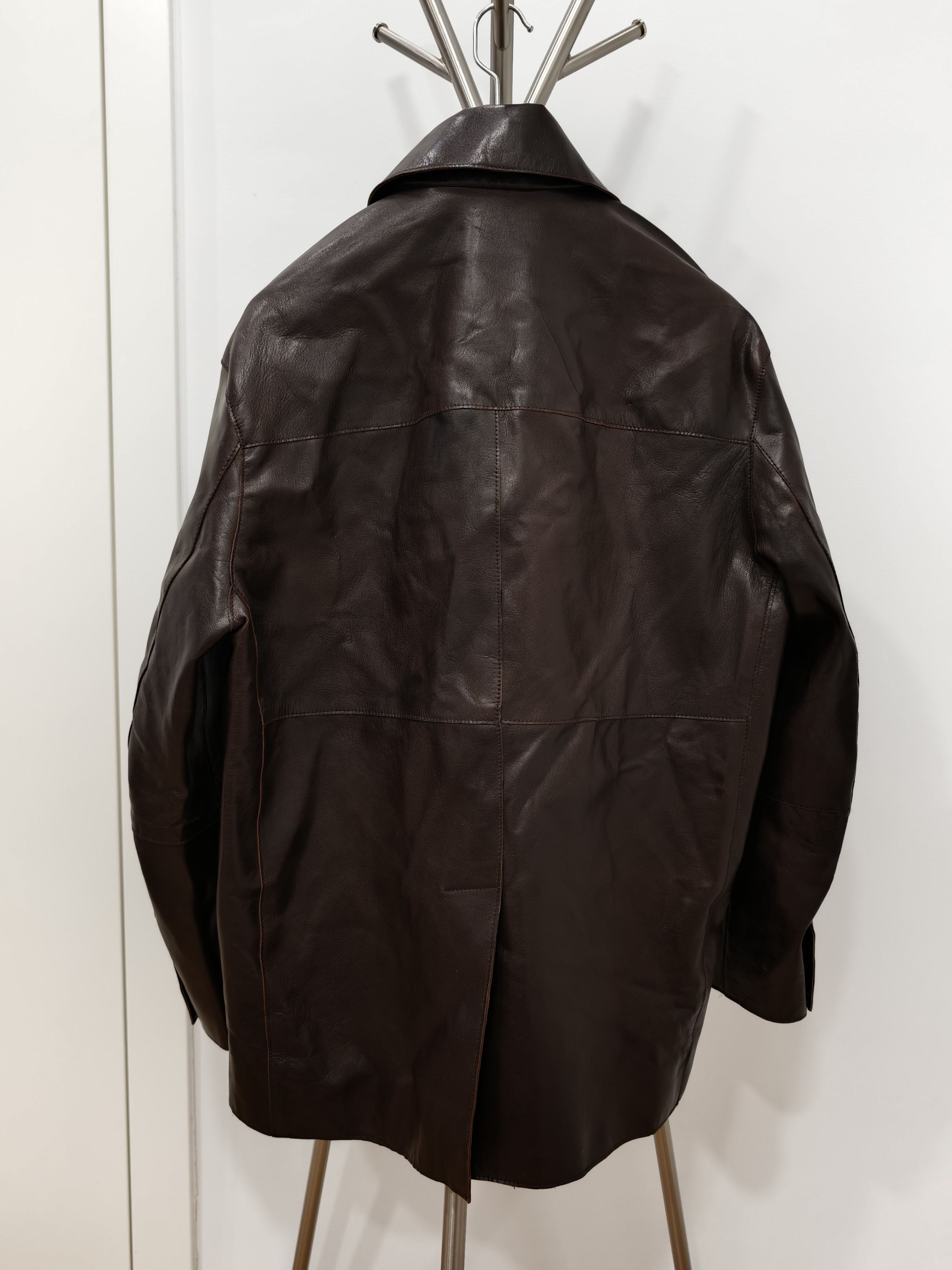 Zara ZARA - Goat Leather Jacket - Size S Size US S / EU 44-46 / 1 - 6 Thumbnail