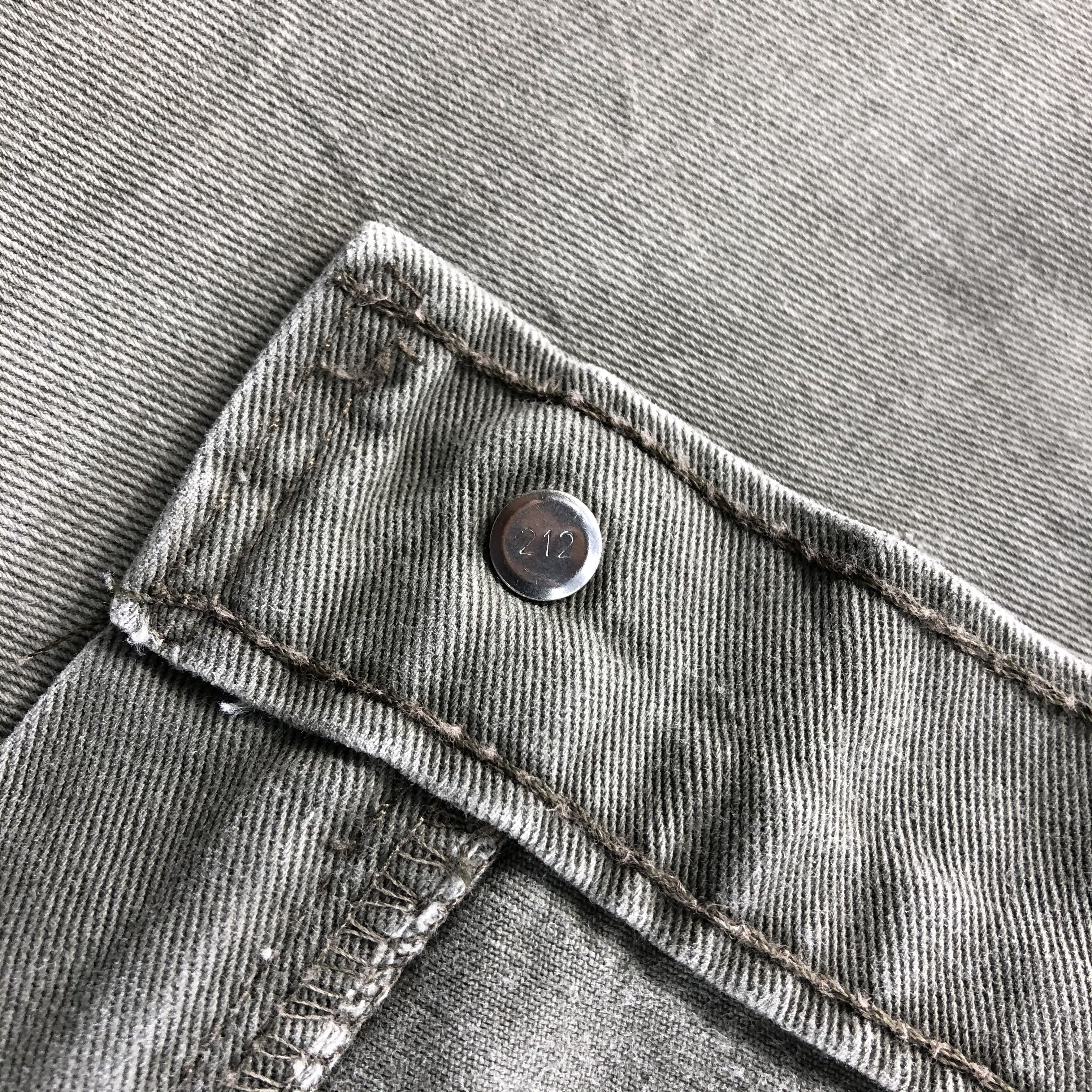 Levi's Vintage 90s Green Levis 634 Jeans-J1247 Size US 35 - 8 Thumbnail
