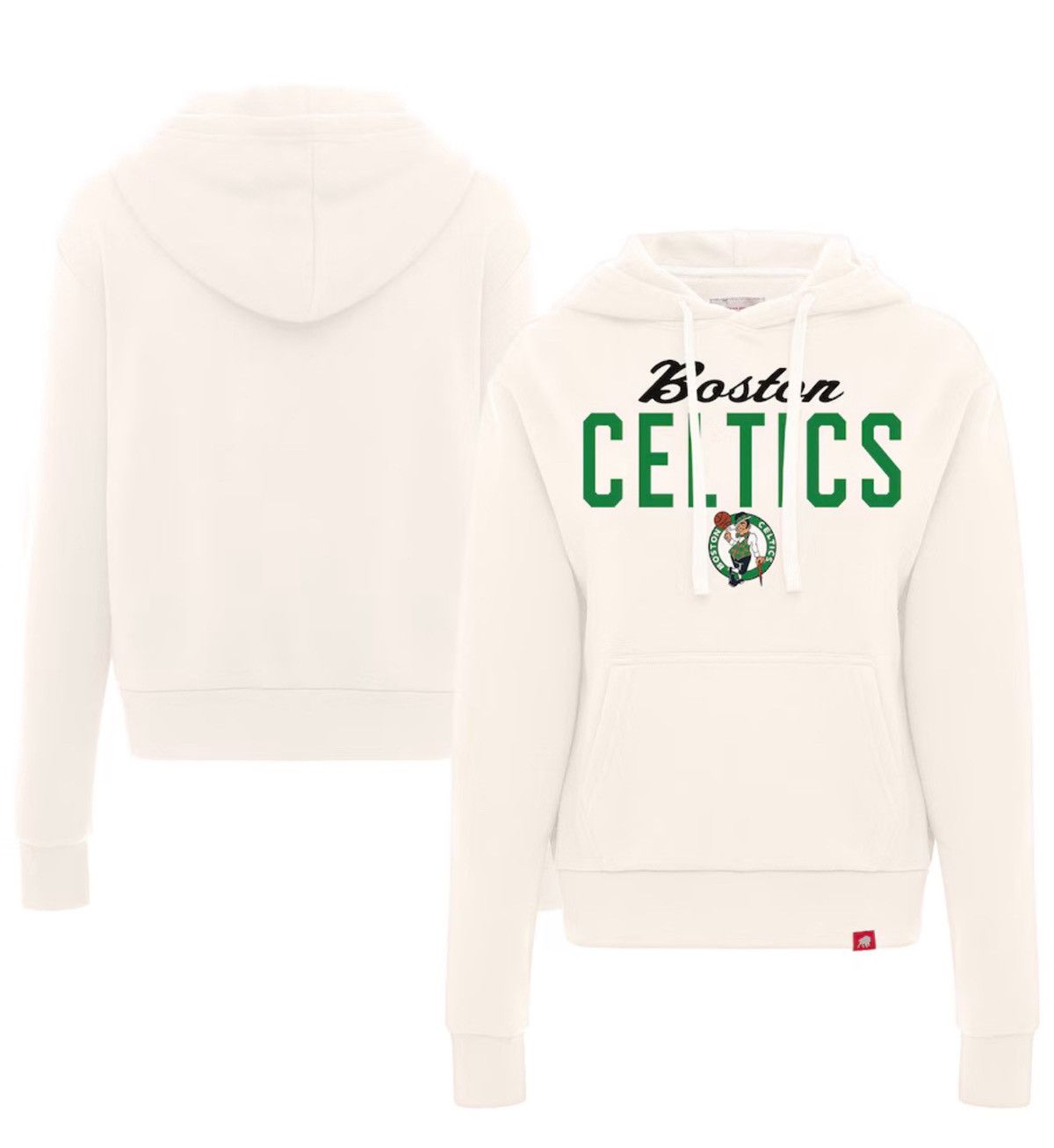 Other Women's Boston Celtics Sportiqe Cream Pullover Hoodie Size S / US 4 / IT 40 - 3 Thumbnail